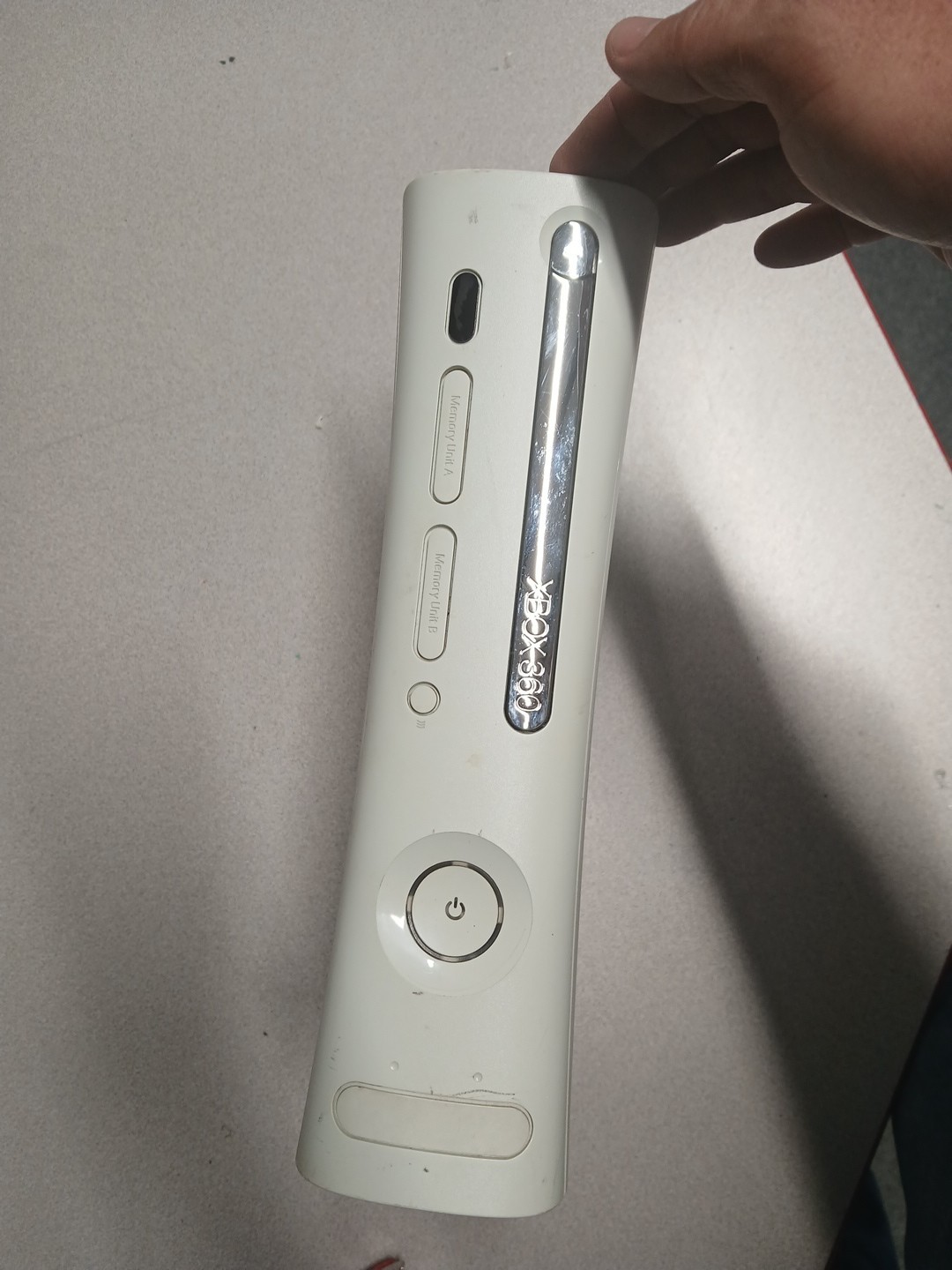 Microsoft Xbox 360 Pro System Bundle 60GB White Console For Parts
