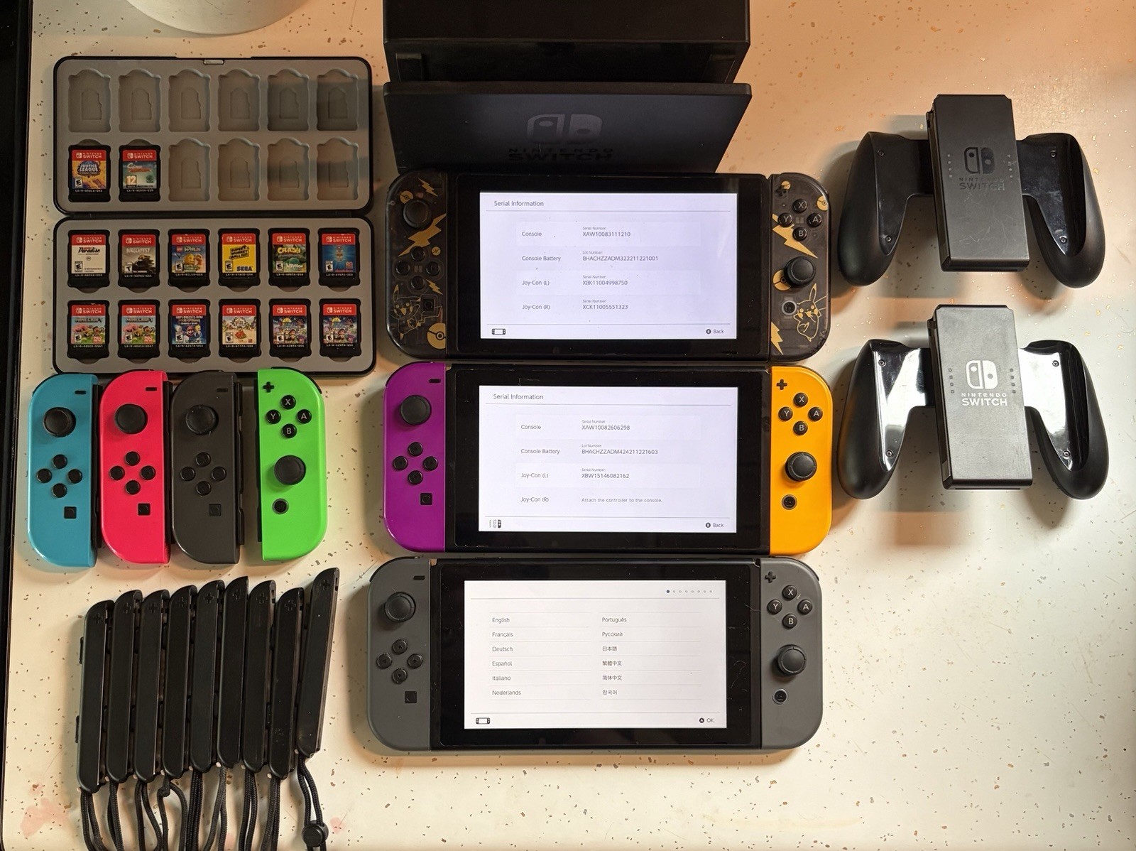 Nintendo Switch Lot With Games!
