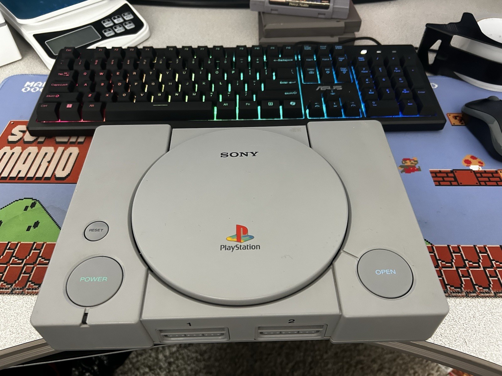 PlayStation 1 Gray Console (SCPH-5501) – CONSOLE ONLY