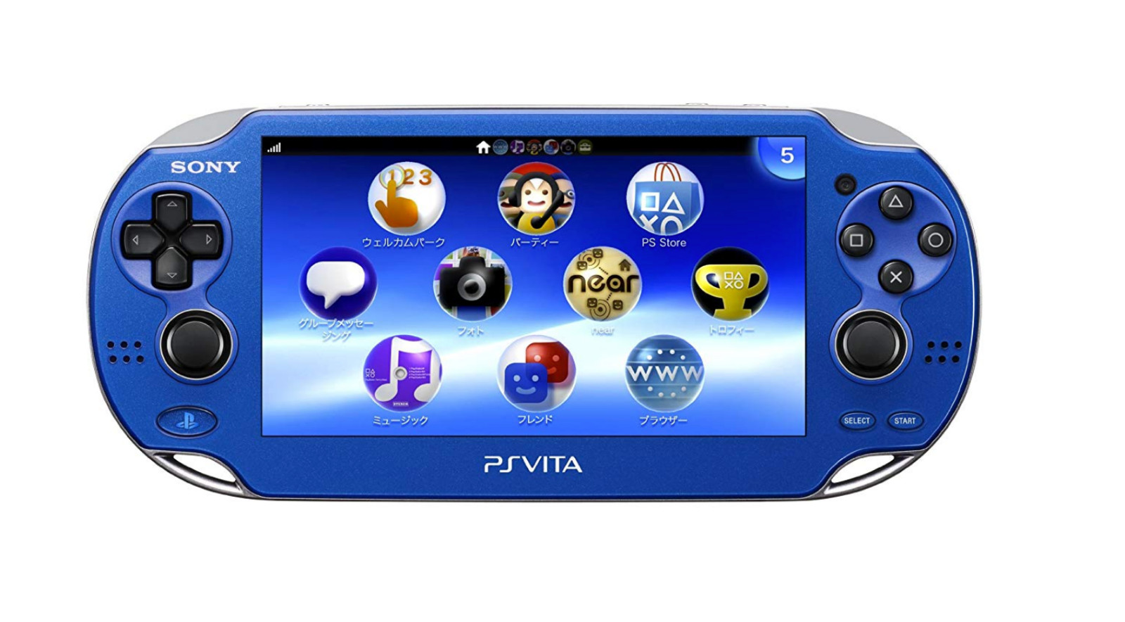 PS Vita Sapphire Blue PCH 1000 ZA04 Console Charger PSV Fat [CC]