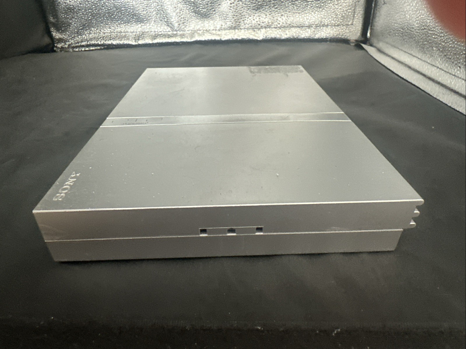Sony PlayStation 2 PS2 Slim Silver SCPH-77001 Console Only Powers On