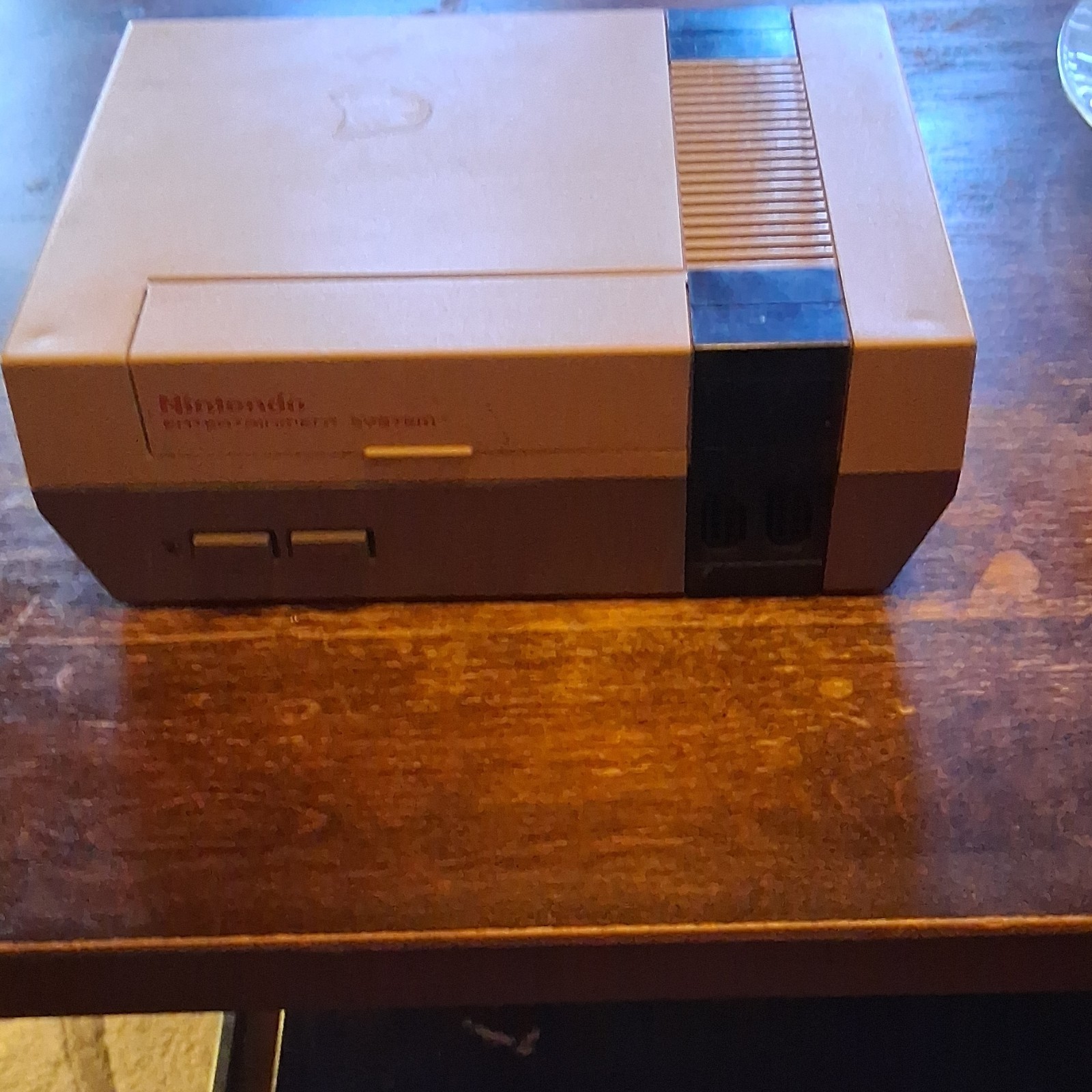 Nintendo Entertainment System NES Console Gray/Beige Composite RCA Cartridge Sl…