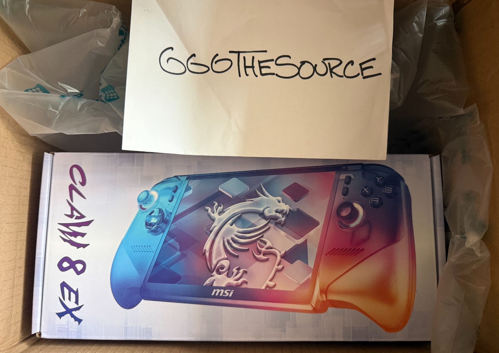 SHIPS TODAY💥 IN HAND 💥 BRAND NEW MSI Claw 8 EX AI+ 32GB/1TB Gaming Handheld PC