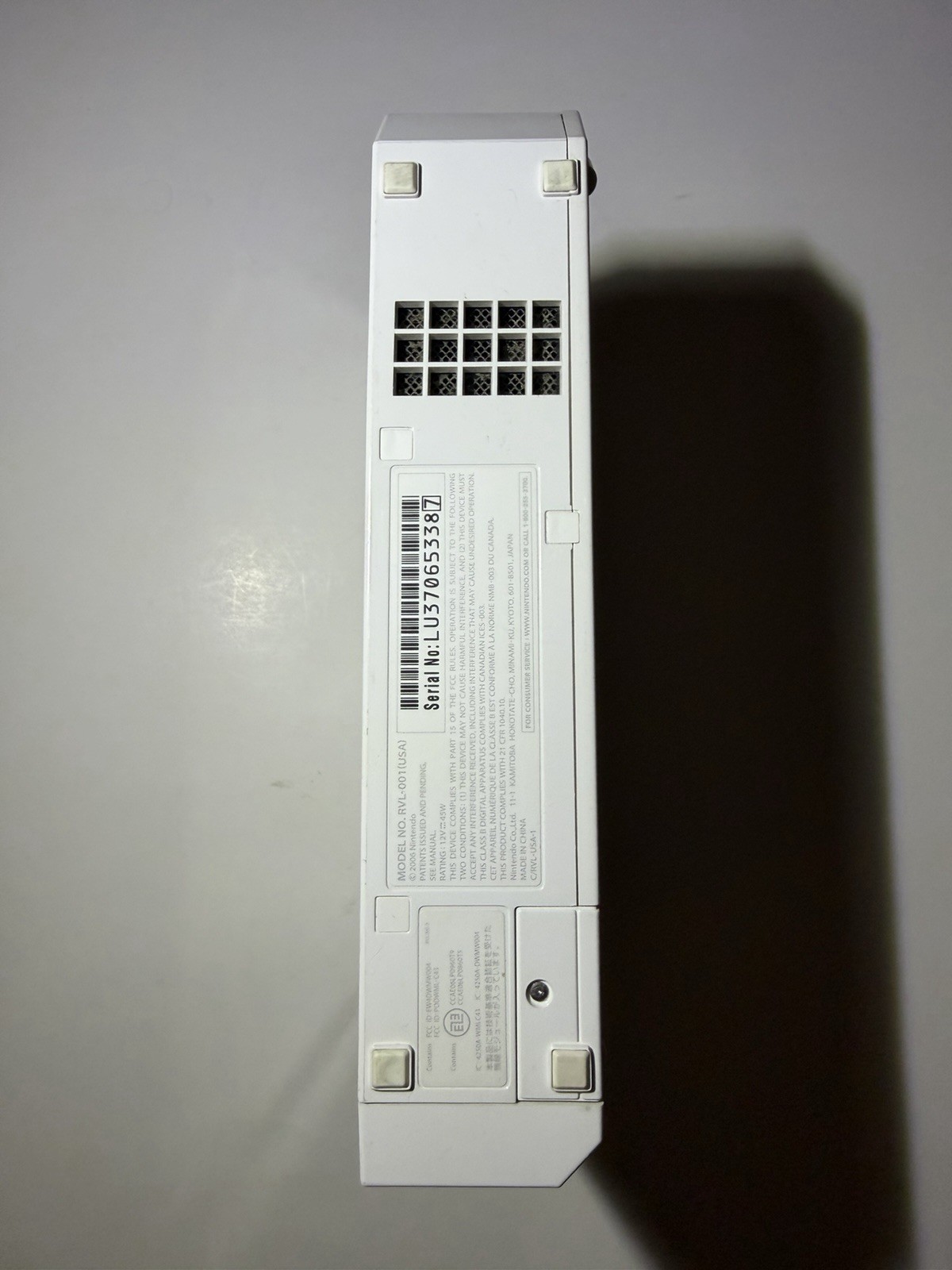Nintendo Wii Console Bundle White Controllers Games Cords MotionPlus Included