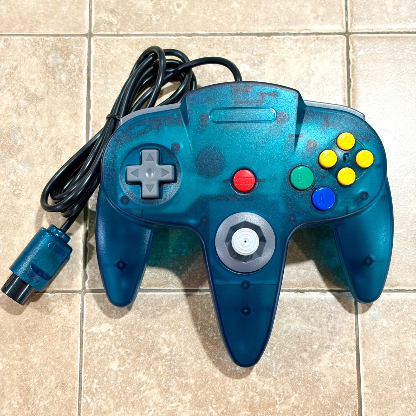 Nintendo 64 Console REGION FREE Funtastic Blue Translucent Refurbished Warranty