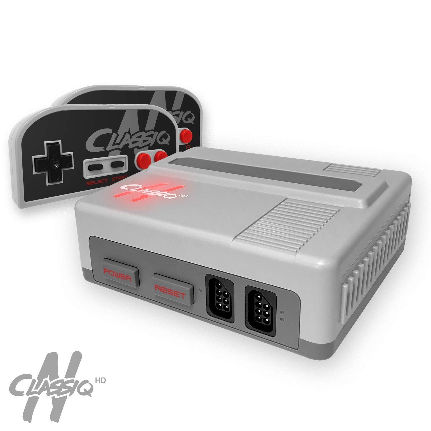 CLASSIQ N HD Console Compatible with NES- Clone System Plays 8-bit game cartr…