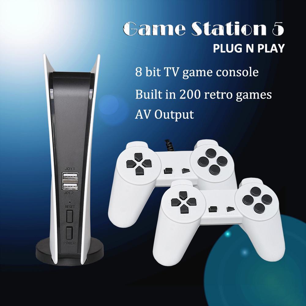 Game Station 5 Video Game Console with 200 Classic Games 8 Bit GS5 TV Consola Re