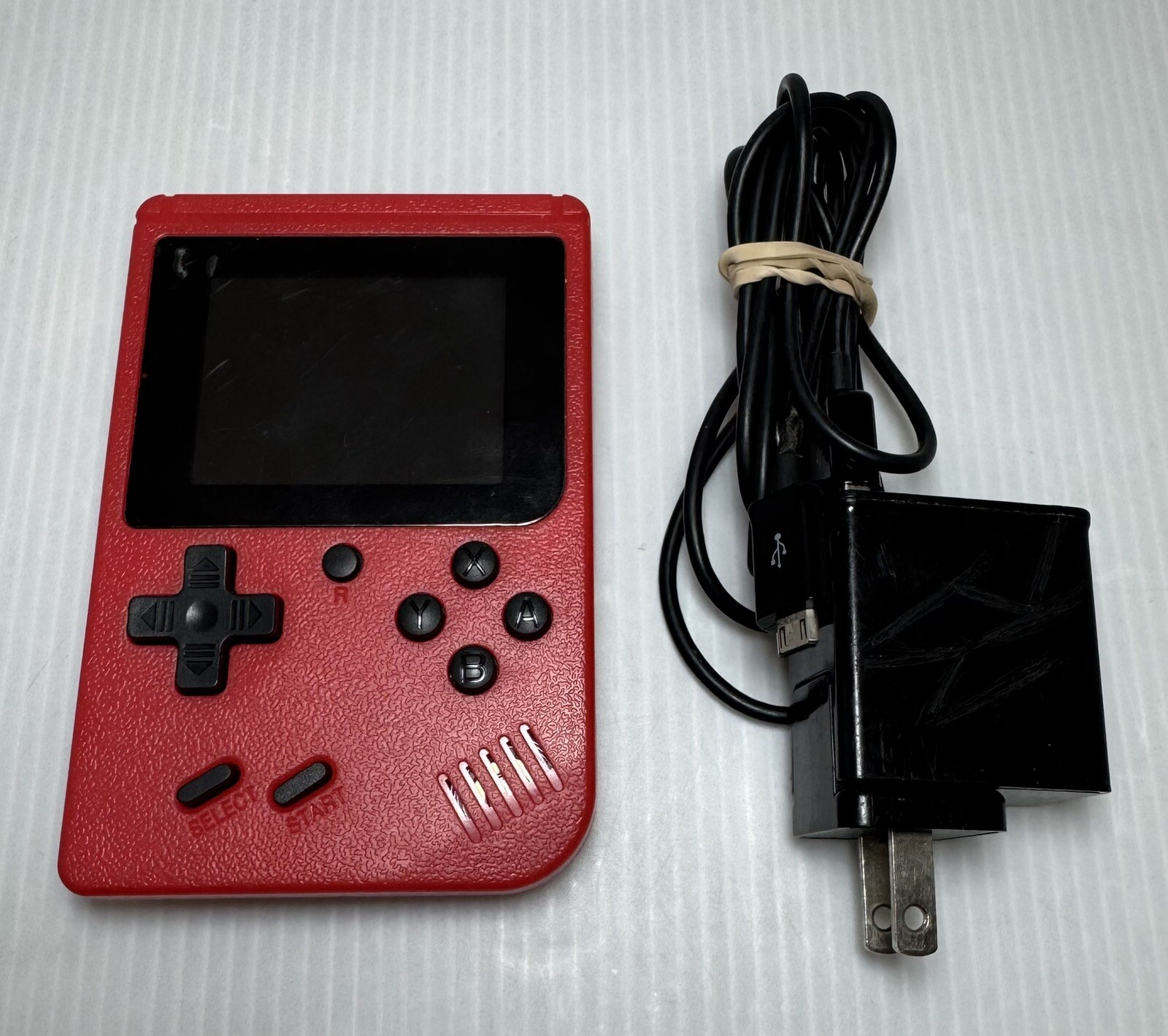 Merkury Innovations Arcade Fun Portable Game Console 200 Games Red w/ Charger