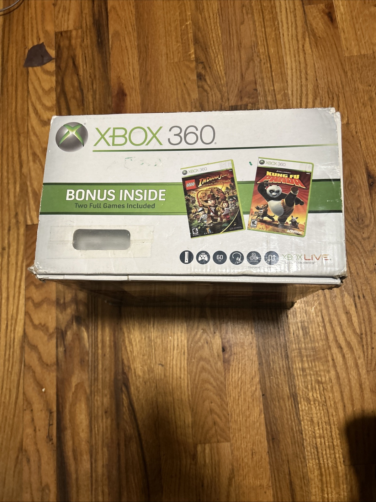 Microsoft Xbox 360 System Bundle 60GB White Console