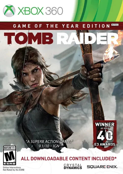 Tomb Raider: Game of the Year Edition Xbox 360 New Game Special (2014 Action)