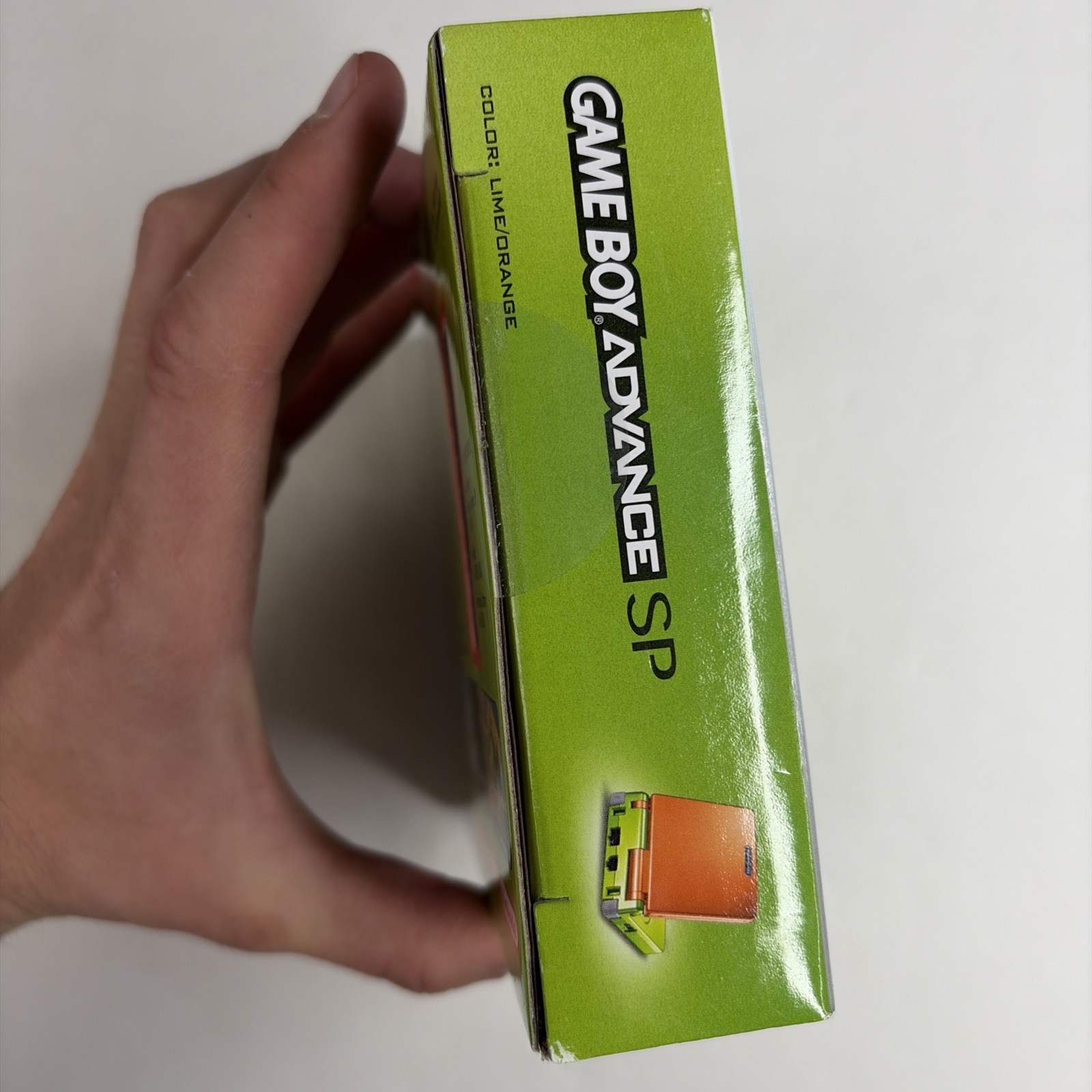 BRAND NEW SEALED Nintendo Game Boy Advance SP Limited Edition Lime/Orange