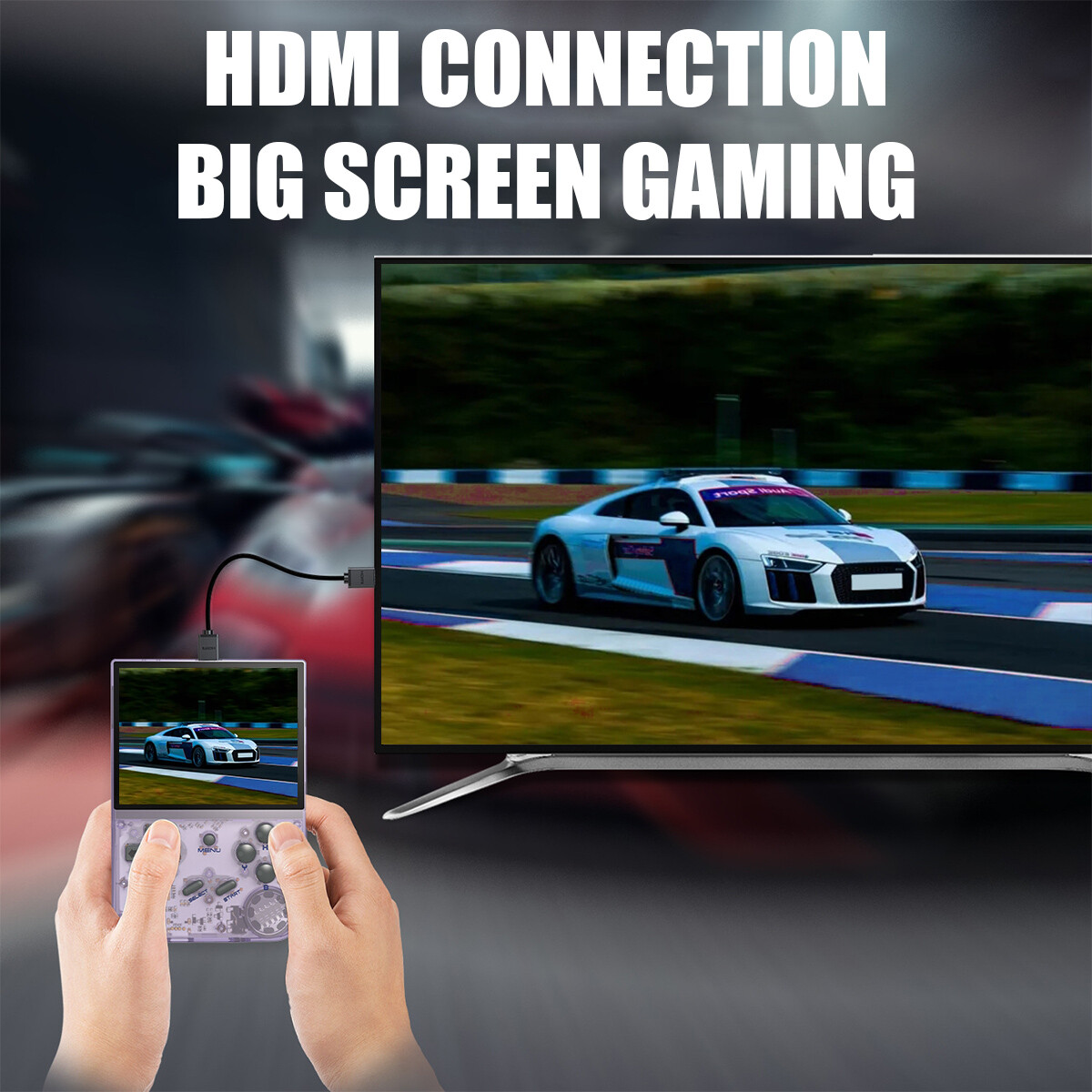Updated 3.5’Video Game Handheld Game Console Linux System H700 Quad-core ARM US
