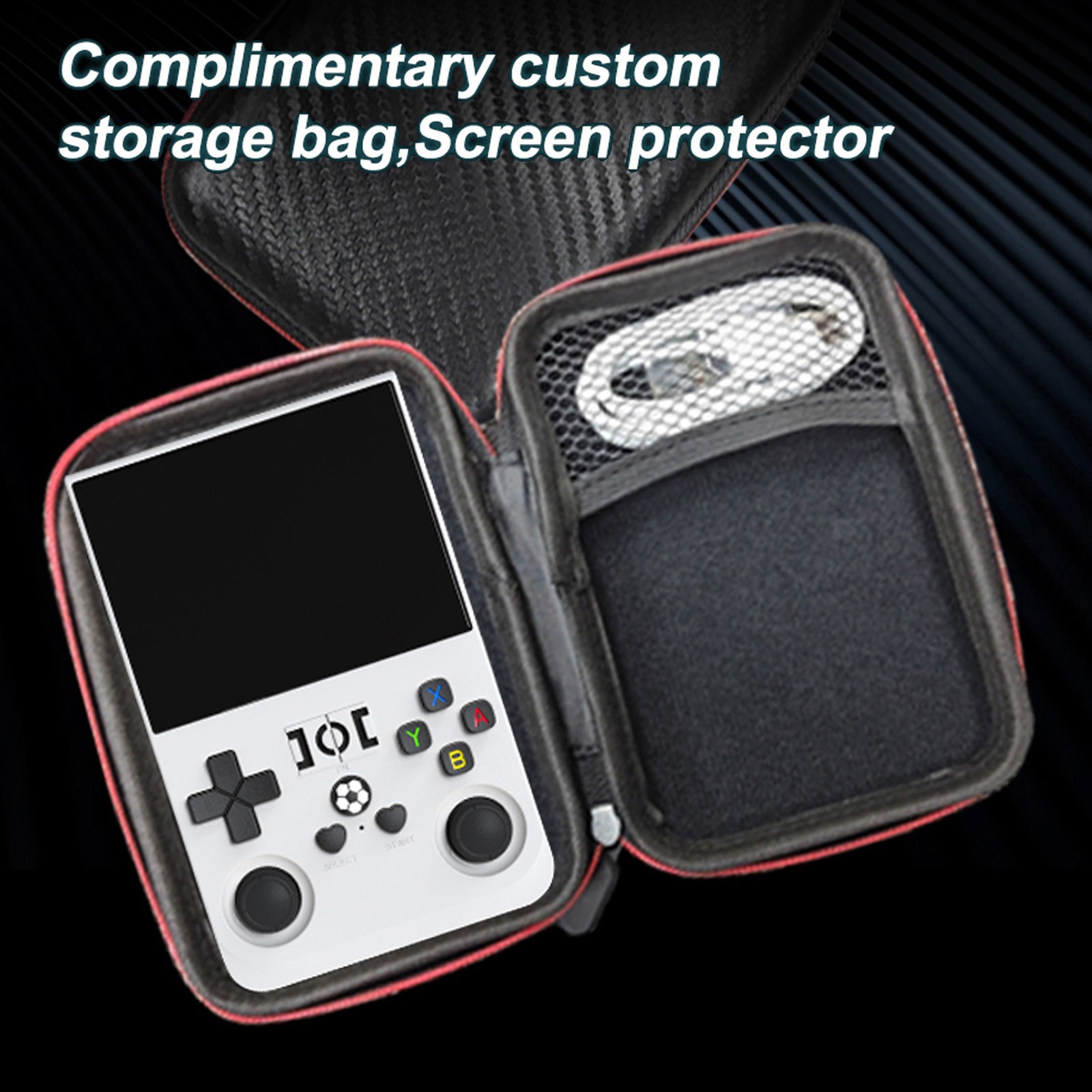 Handheld Game Console Open Source Dual System 3.5in IPS Display Over 18000 ARDC
