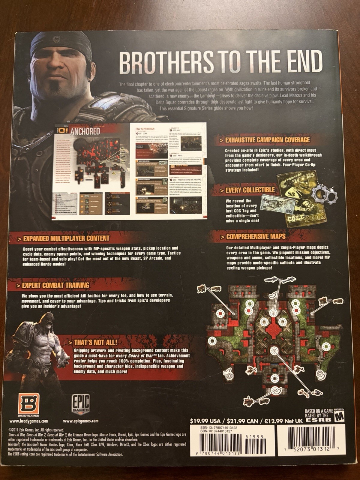 Limited Edition Gears of War 3 320GB Xbox 360 with Box, Game Guide, & Triple PAC