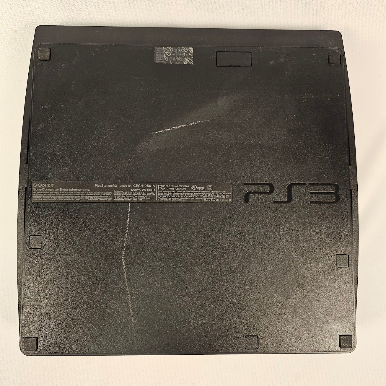 Retro Sony PlayStation 3 Slim 160GB Home Console – Black CECH-2501A – Tested