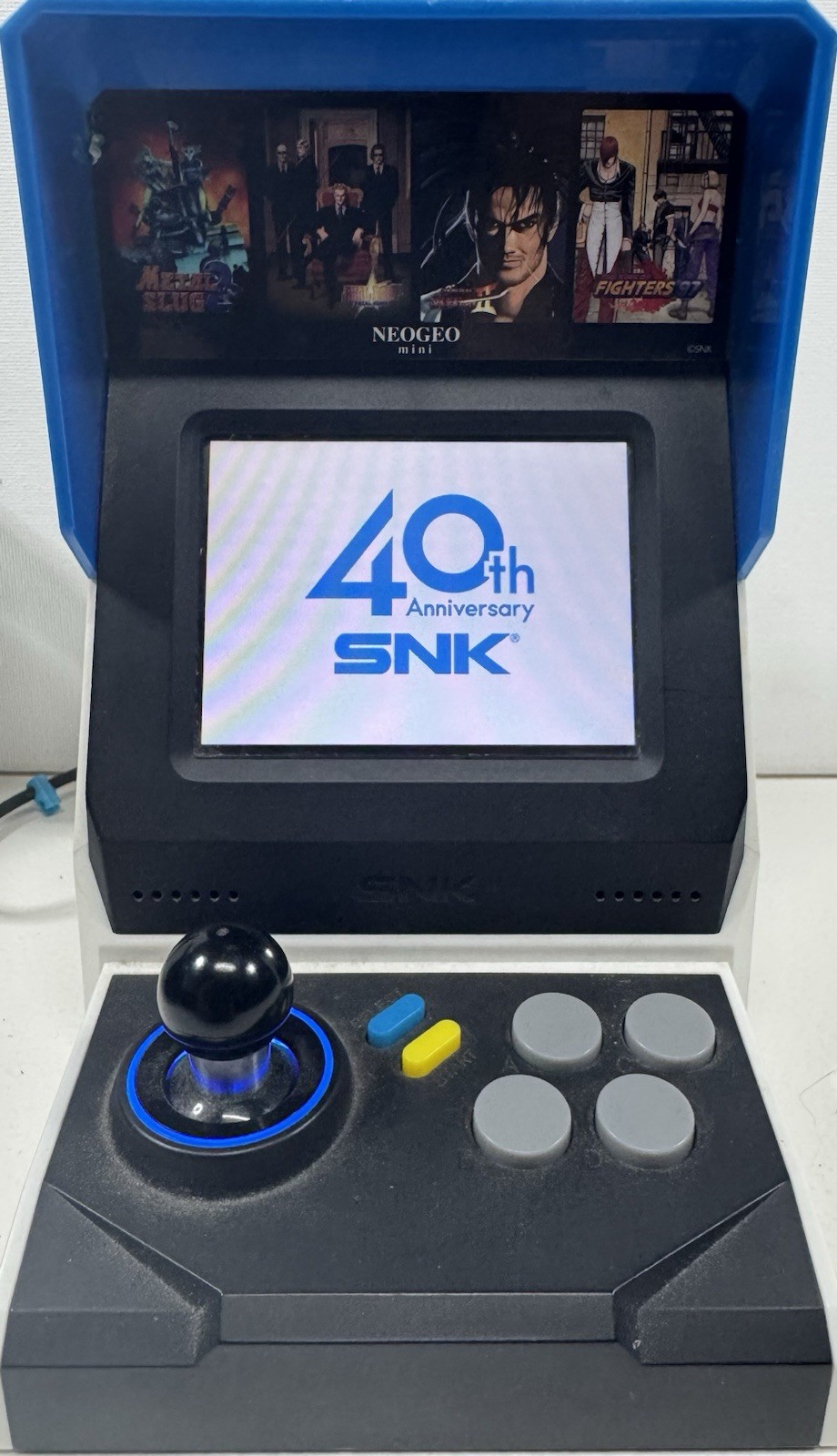 NEO GEO MINI ARCADE CABINET: SNK 40th anniversary Edition