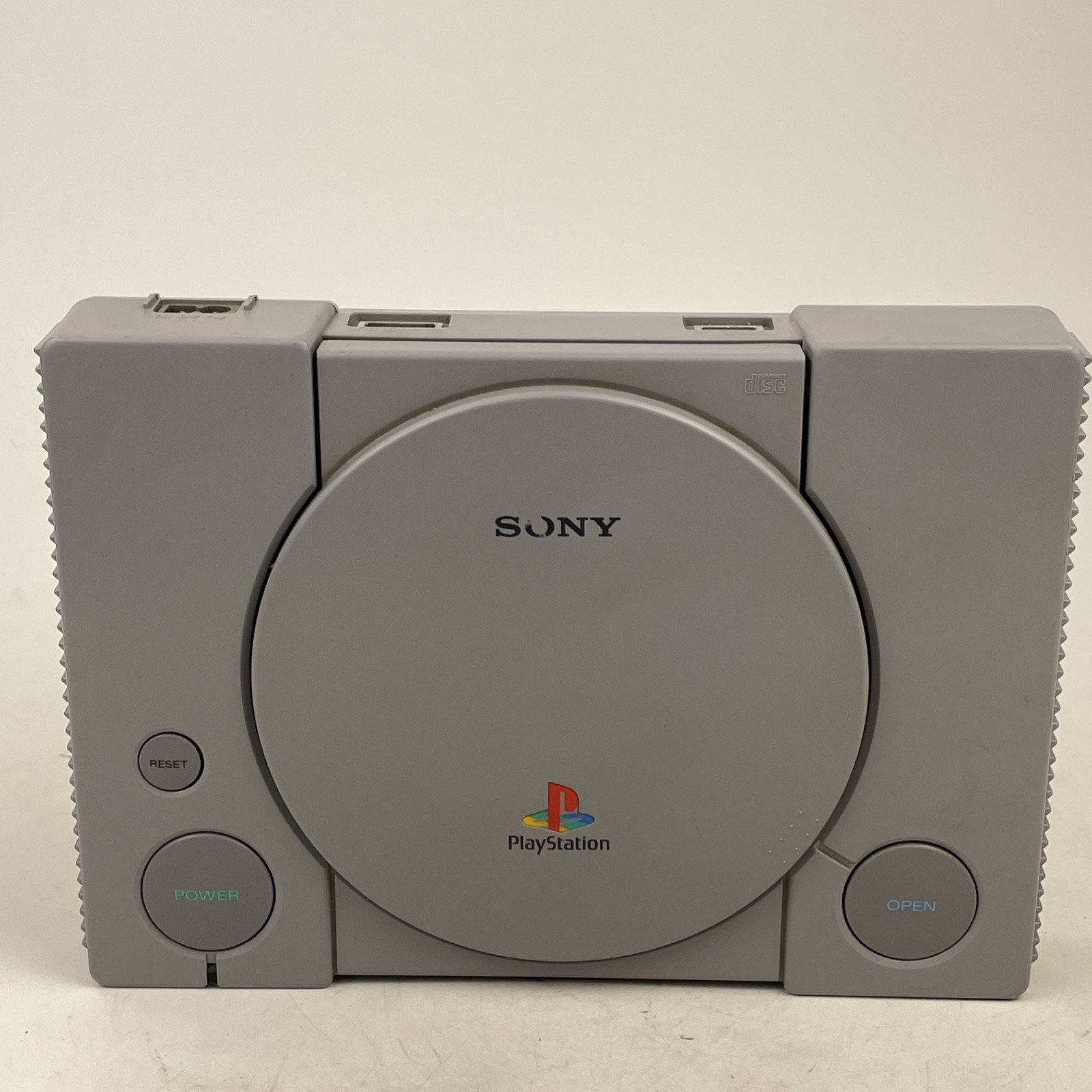 Sony PlayStation PS1 Console Gray SCPH-9001 Tested Works