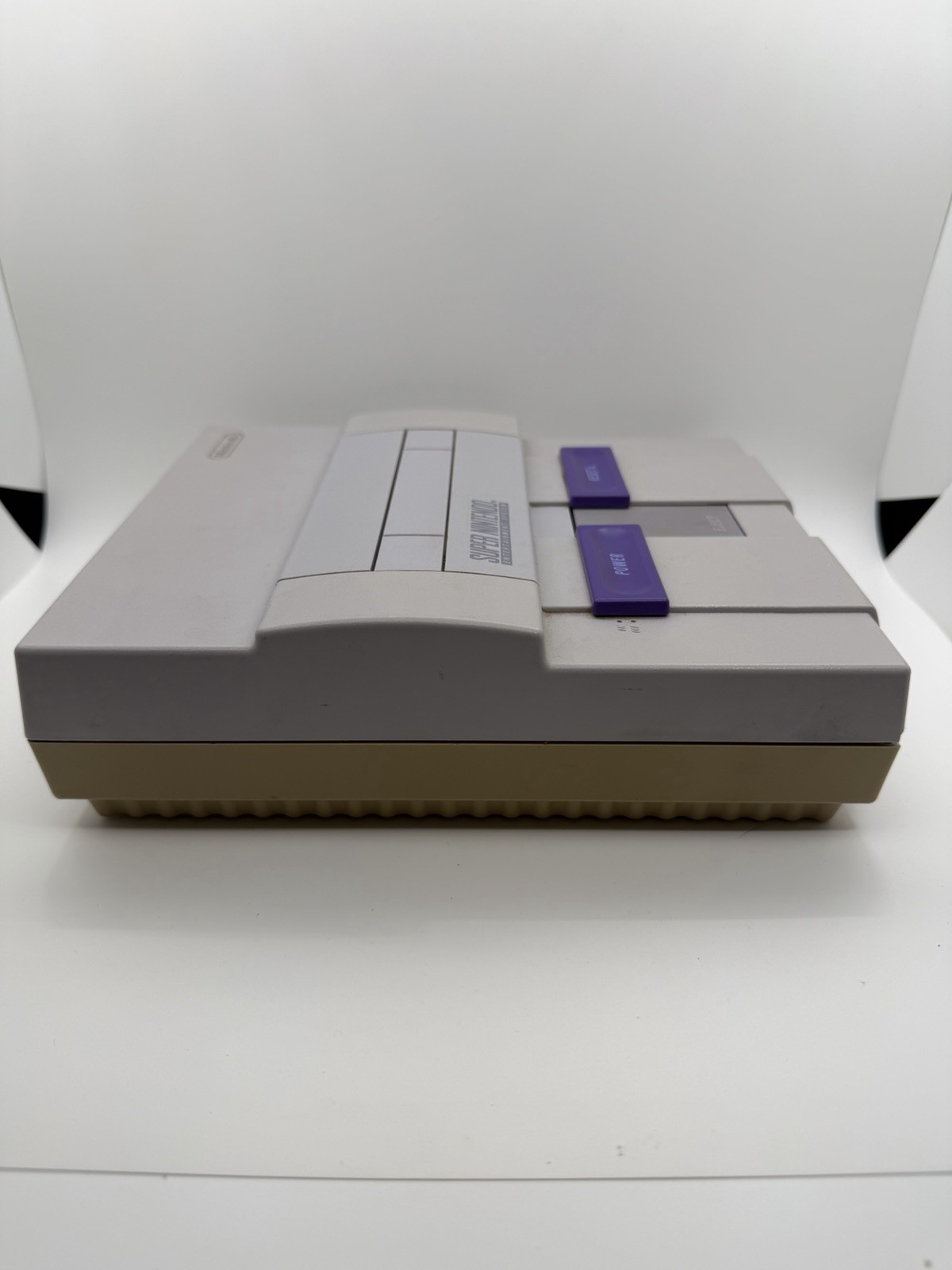 Nintendo SNES Super NES Control Deck SNS-001 Gray/Purple w Controller – Cables