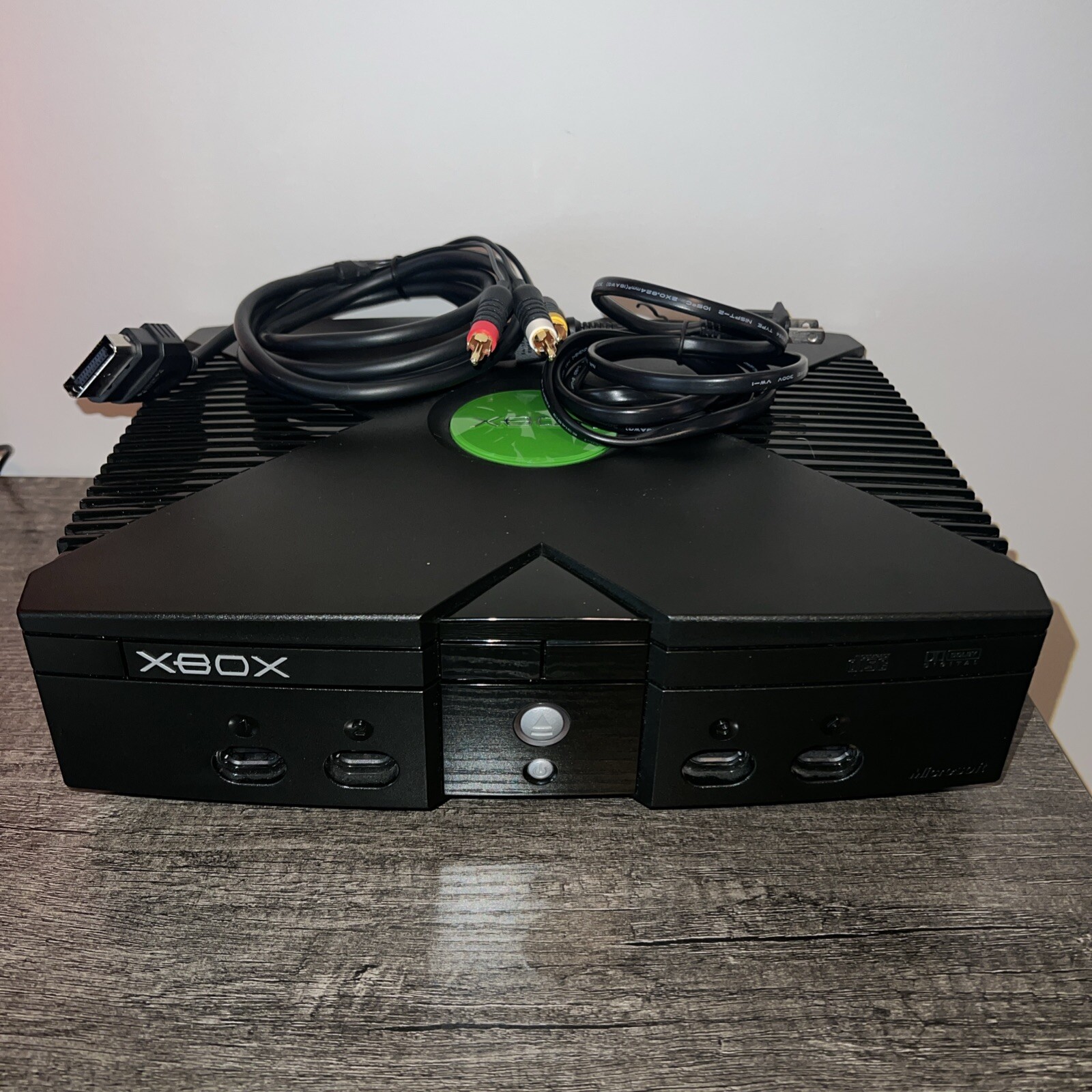 Microsoft Xbox – Black NOT WORKING / PARTS Can’t read disc *READ DISCRIPTION*