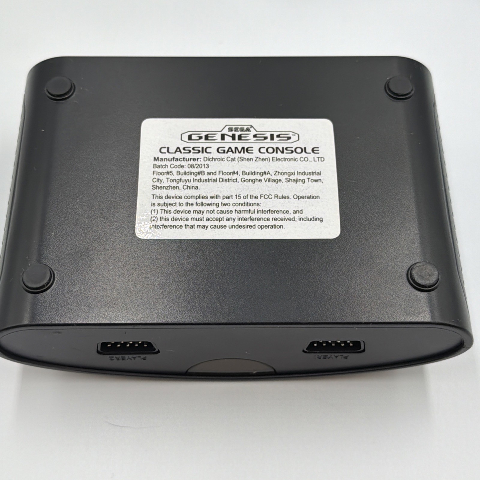 AtGames Sega Genisis Classic Game System w/ Two Controllers