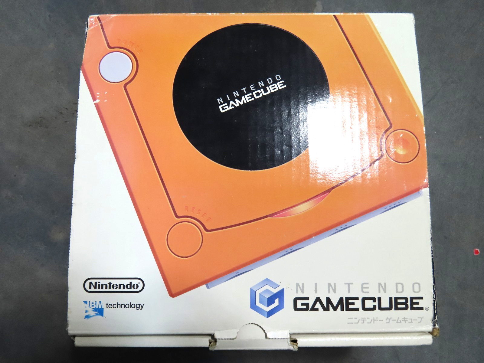 Nintendo GameCube Console CIB Orange Spice RECAPPED, NEAR MINT SHELL, USA REGION