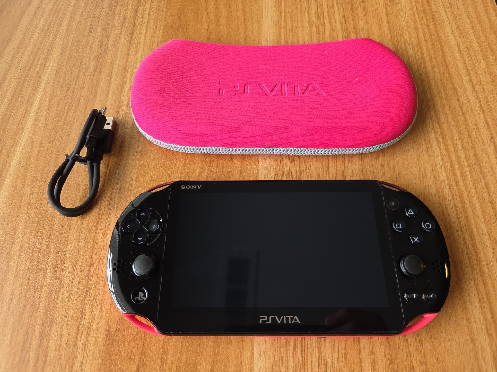 Sony PlayStation Vita Slim PS VITA Pch-2000 Pink Console US SELLER