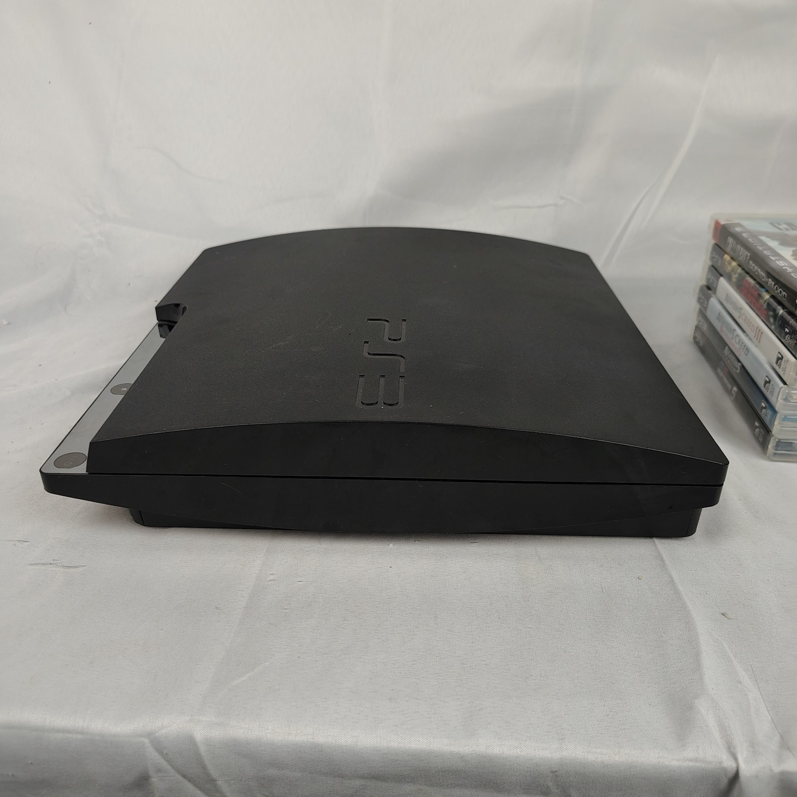 Ps3 Slim 320 GB Console Bundle Games Chords NO CONTROLLER