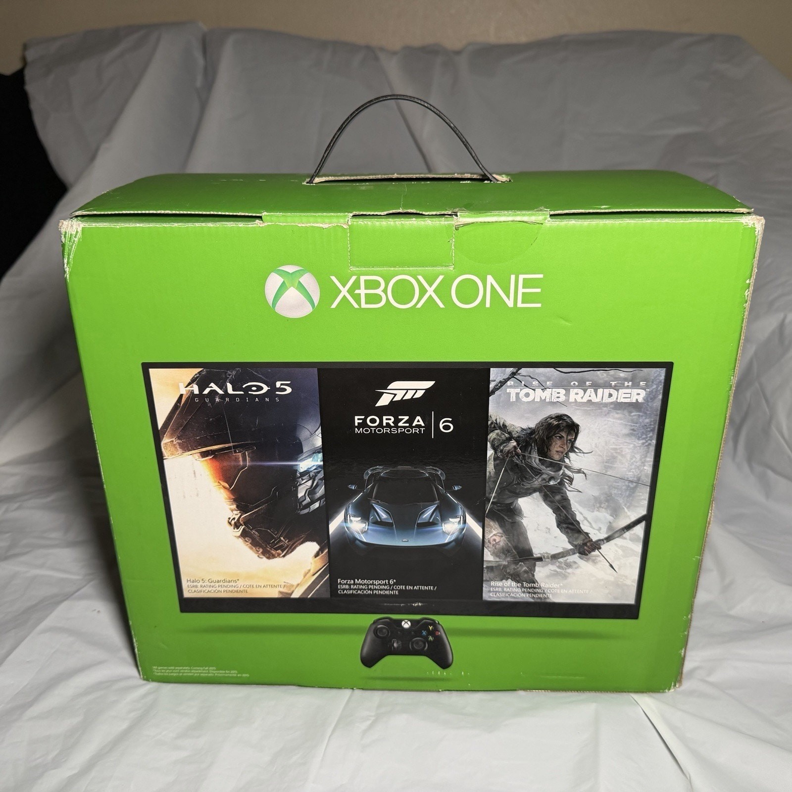 Original Microsoft Xbox One Model 1540 Console With Games, Box & Extras Read