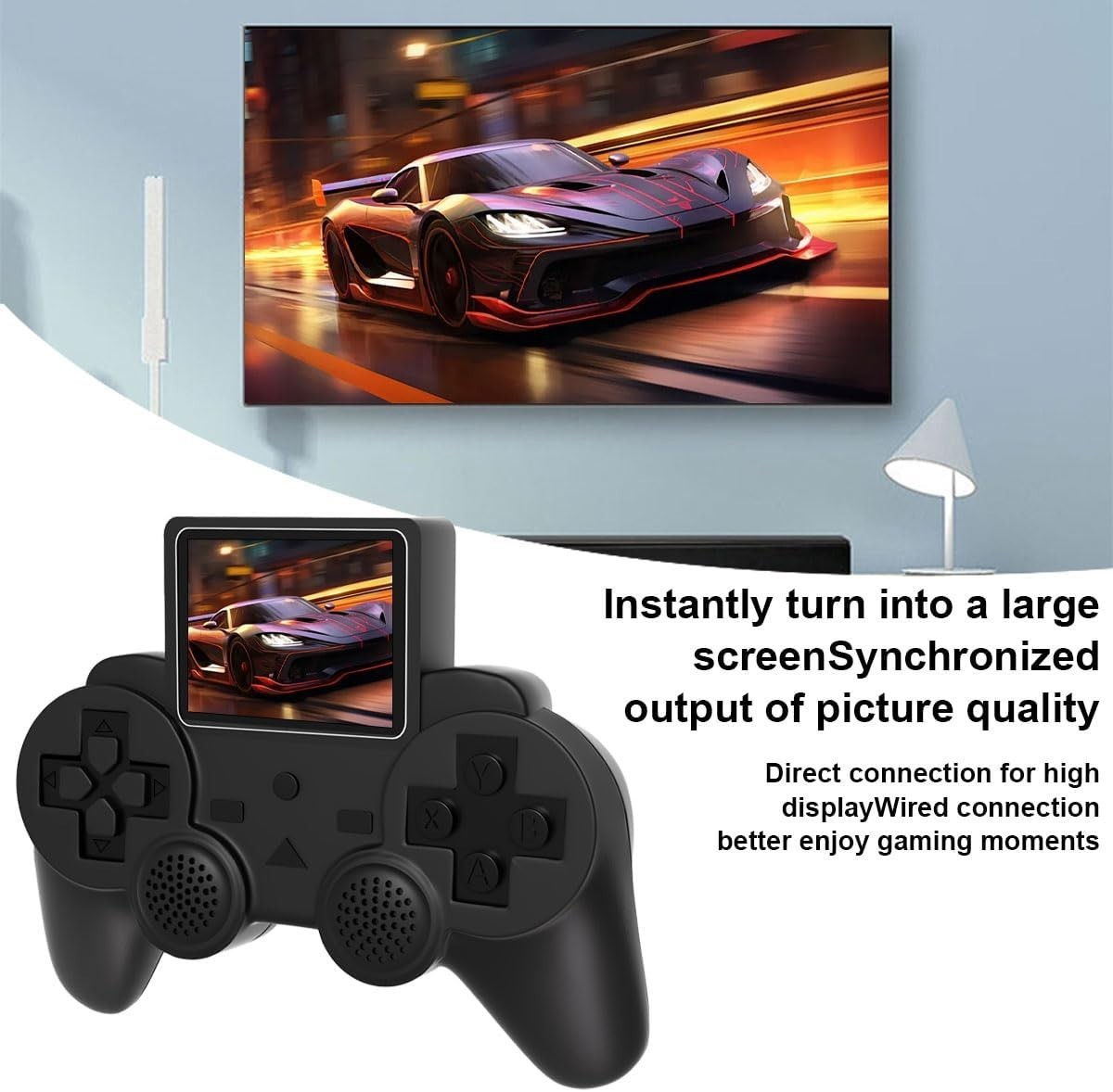 S10 Handheld Game Console, 2.4-Inch HD Color Screen Retro Gaming Console