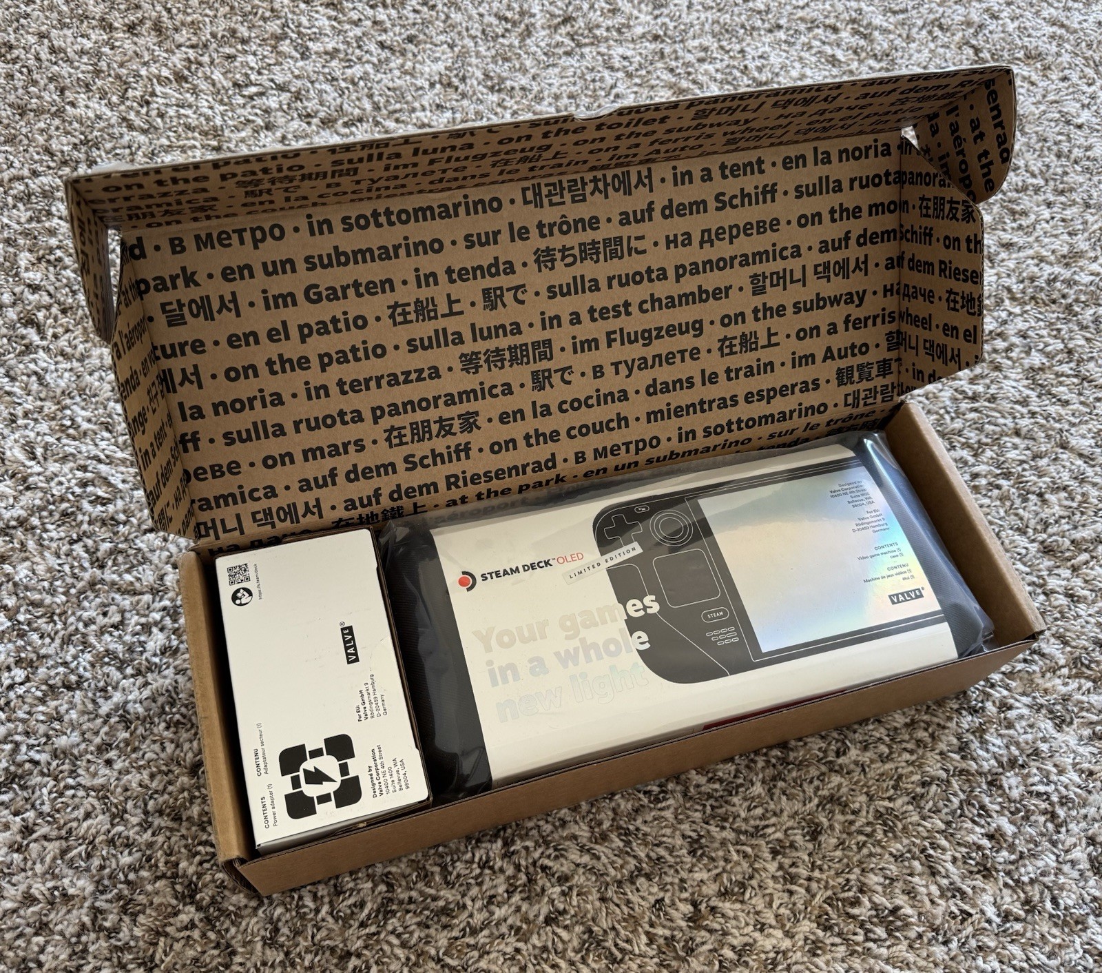 Valve Steam Deck OLED Limited Edition (Smoky Translucent) Console 1TB NEW