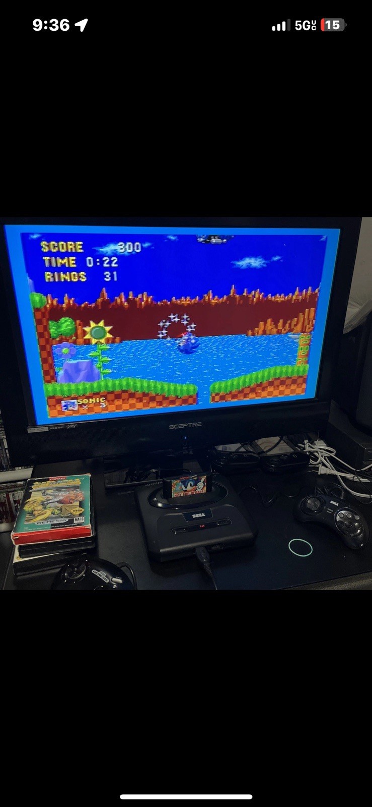 Sega Genesis System & Games