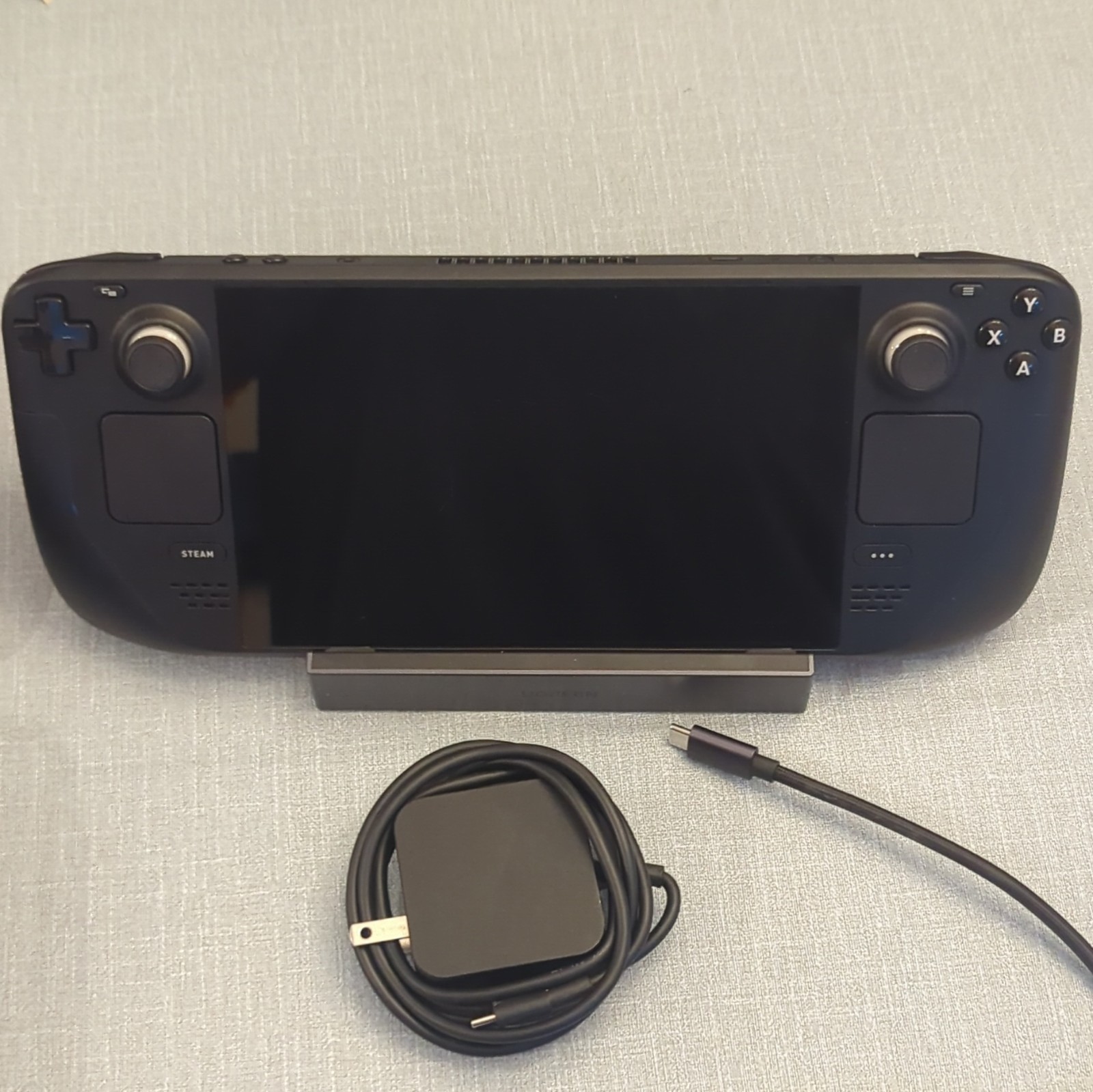 Valve Steam Deck 1TB Black Handheld w/ Case, Dock/Stand & USB-C Charger