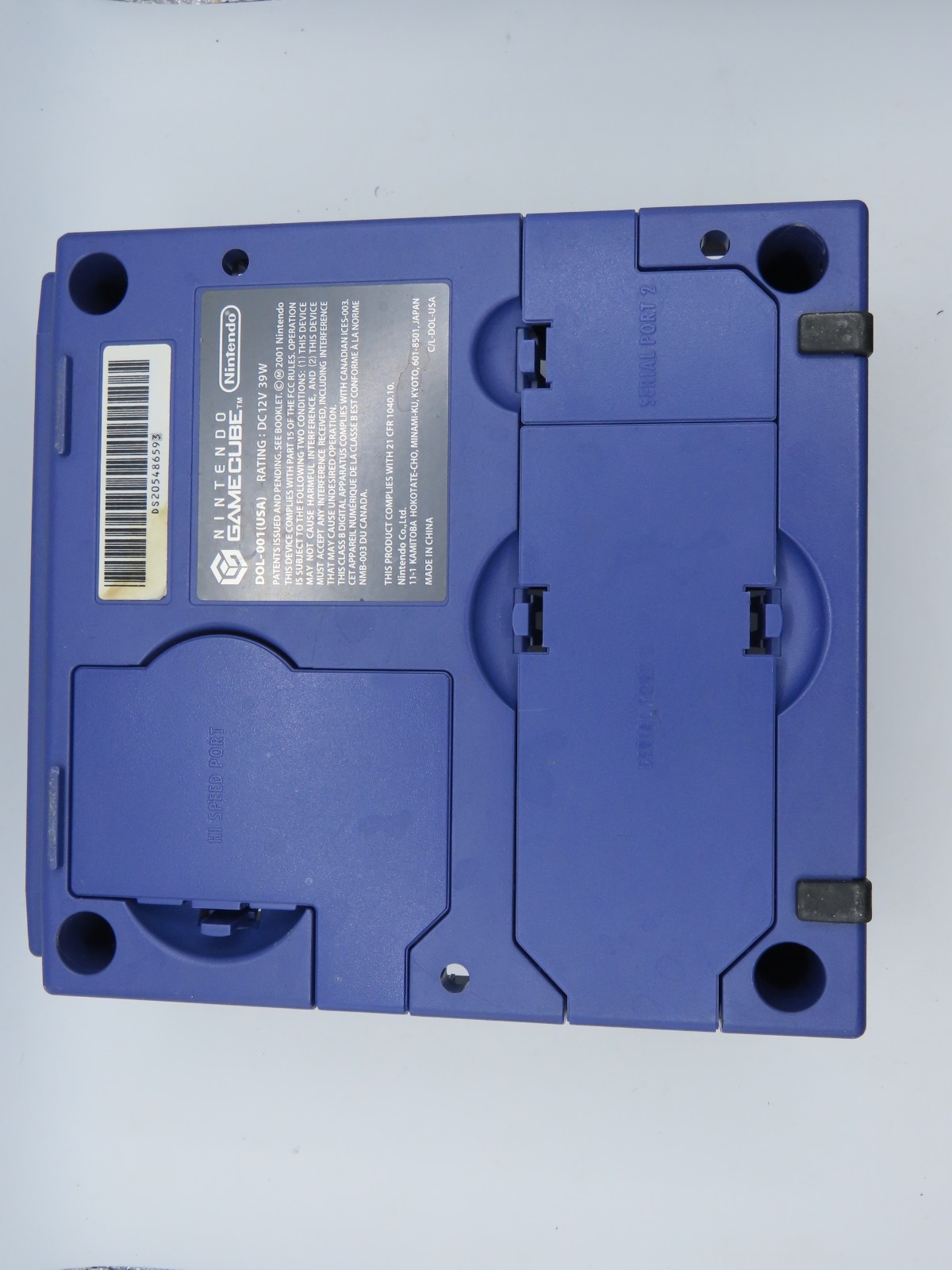OEM Nintendo GameCube Indigo Blue Shell Housing DOL001