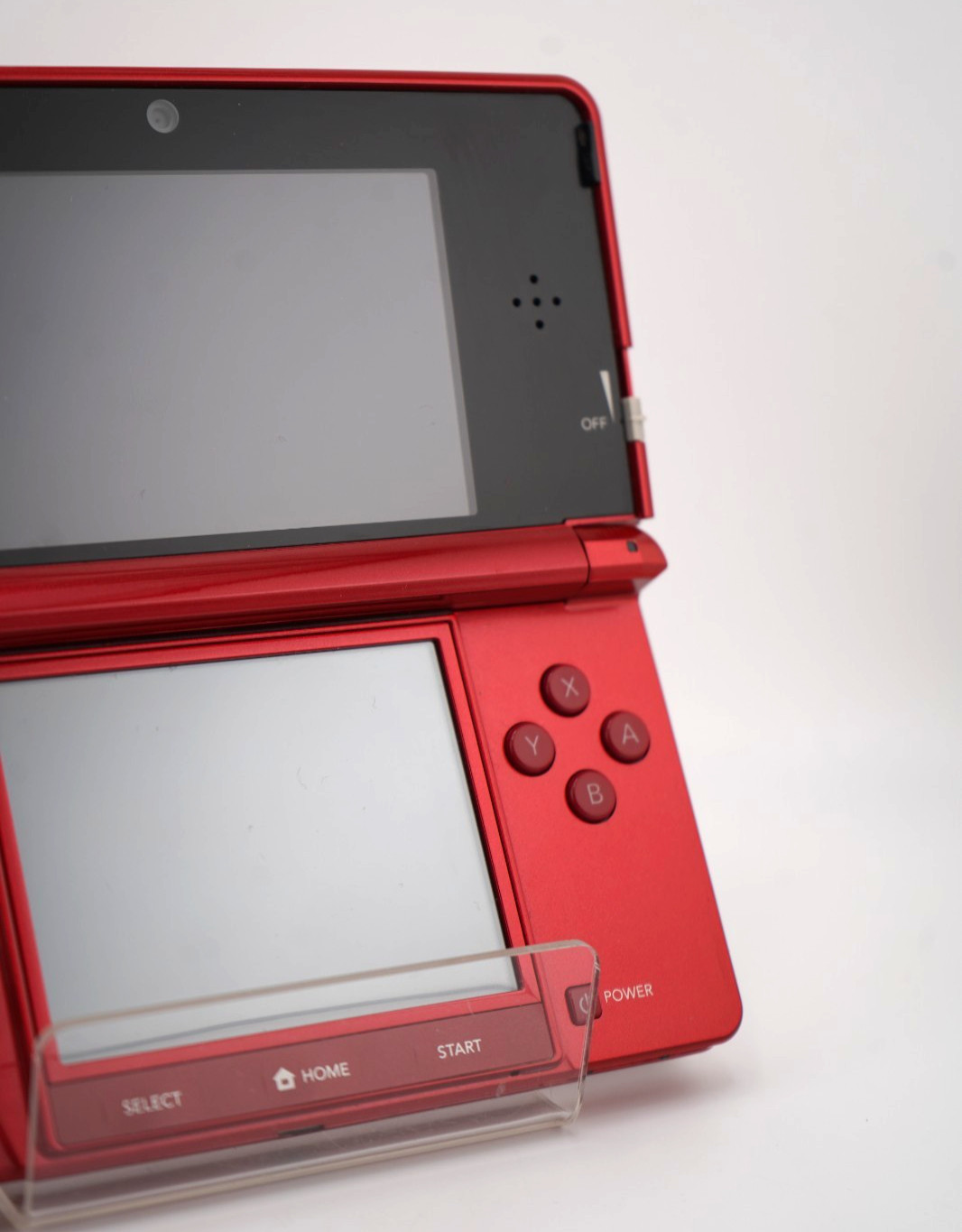 Nintendo 3DS Handheld Console Flame Red (Complete) USA Region, 32GB, With Games