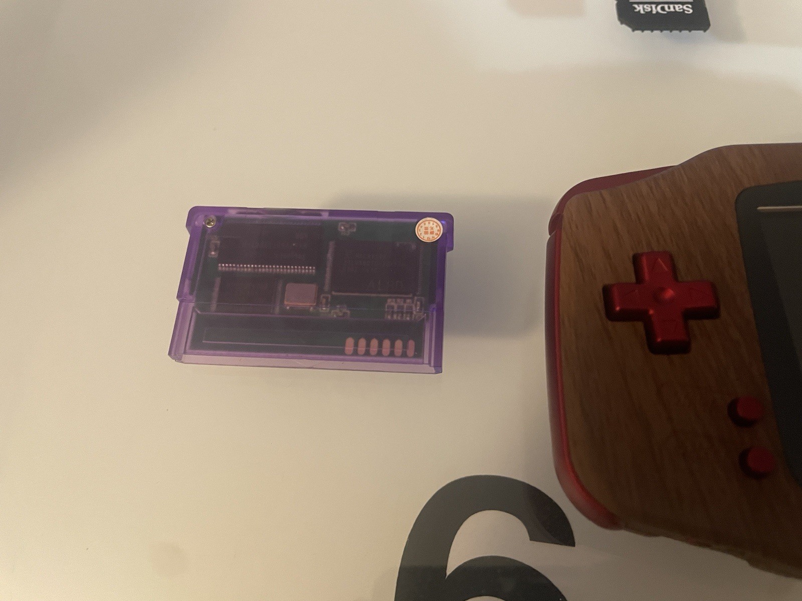 Game Boy Advance CUSTOM USB C Charging With Sd Cards And Yea