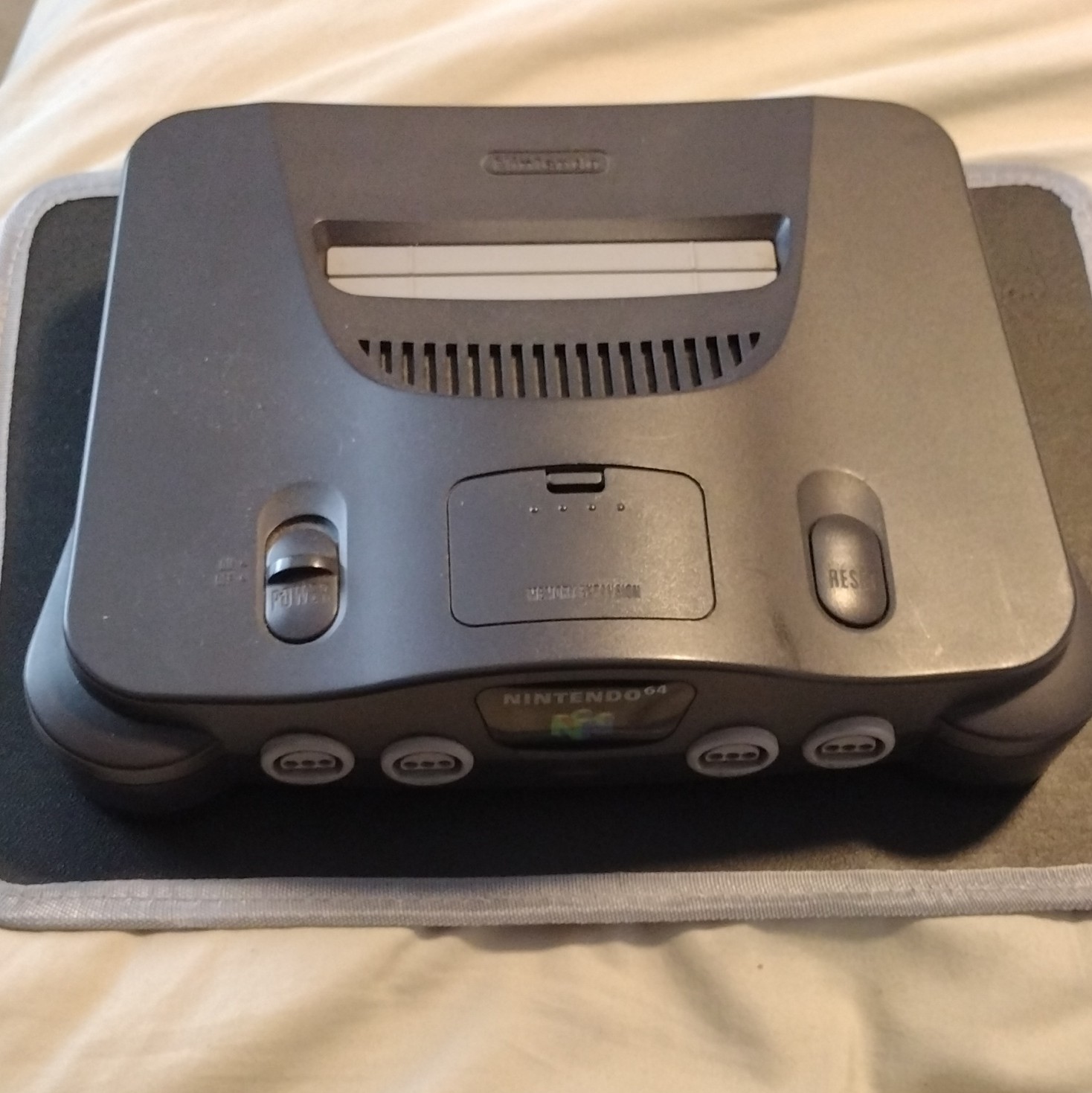 Nintendo 64 Gray Home Console Only NTSC-U/C READ DESCRIPTION