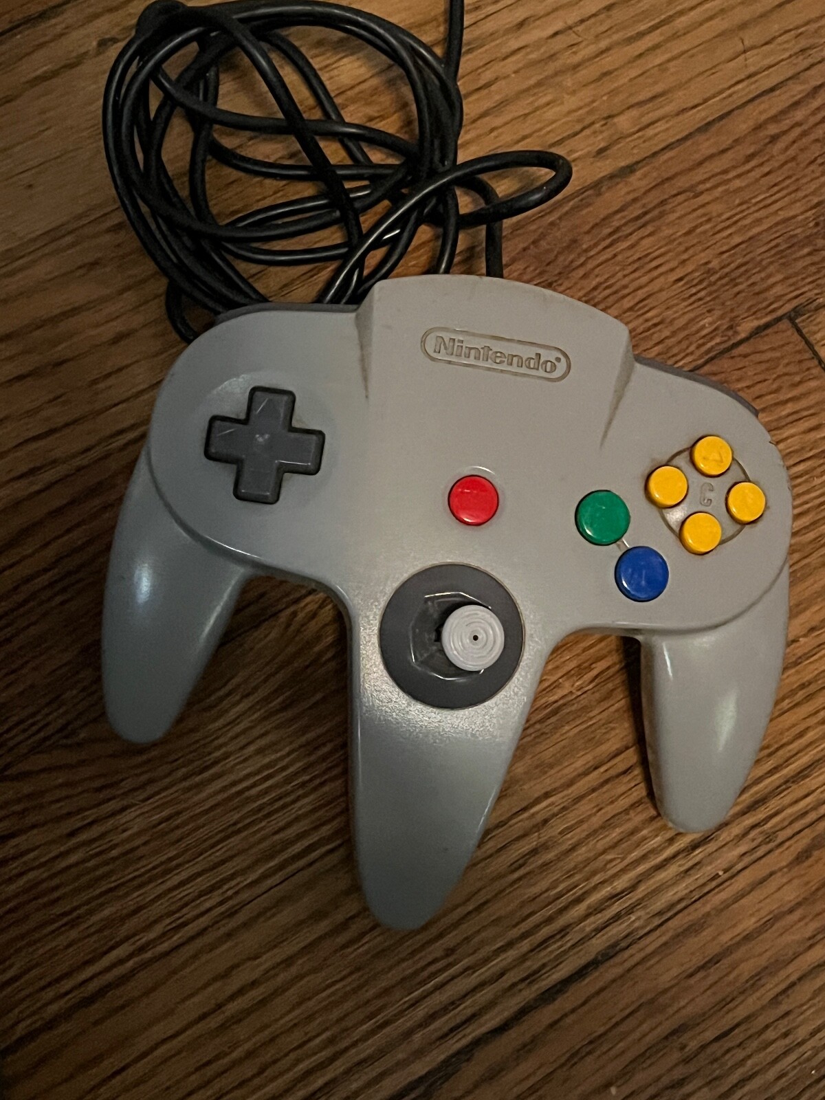 Nintendo 64 Video Game Console (All OEM Hookups, Controller Needs New Stick)