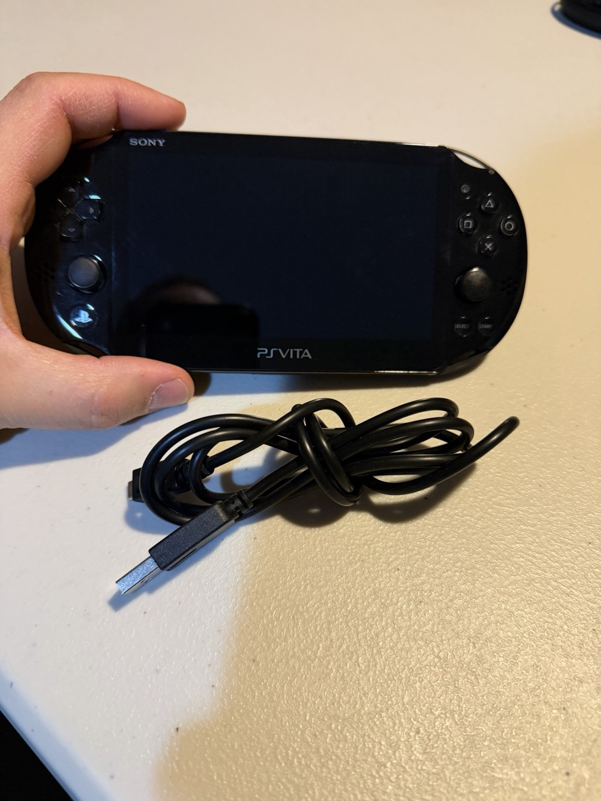 Japanese PlayStation Vita Psvita Pch-2000 Us Seller Working Black System G