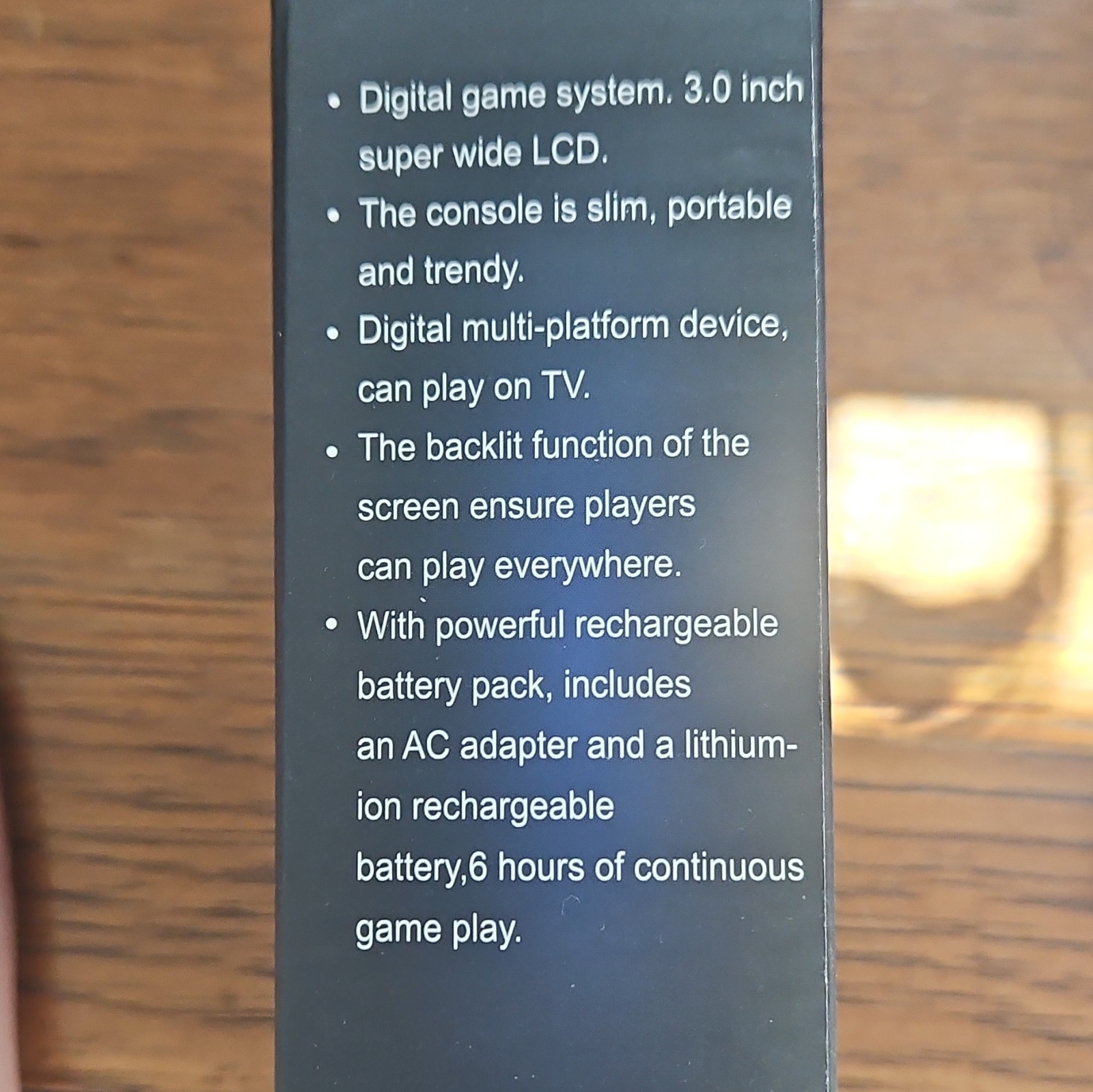 Sup Game Box 400-in-1 Plus Handheld Console Blue Rechargeable, AV/Micro-USB