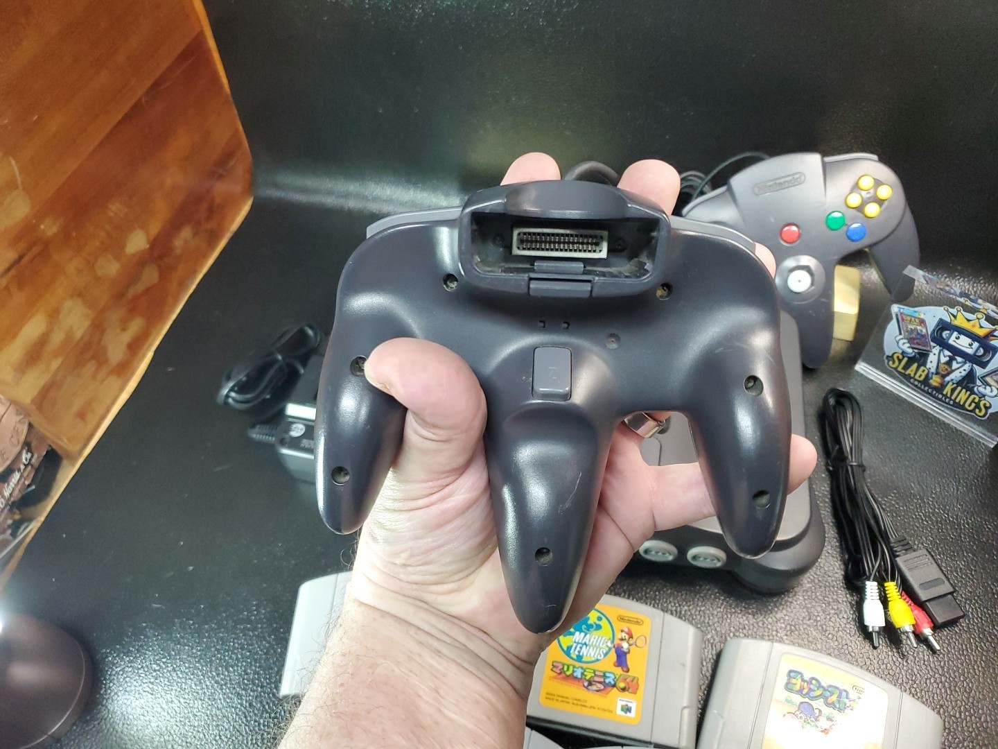 Clean Japanese Region N64 Nintendo 64 Console With 2 Controllers And 5 Games #A2