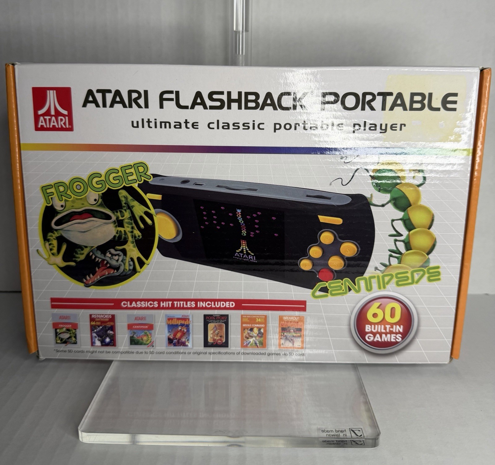 Atari Flashback Portable 60 Built-In Games Atgames Frogger Centipede