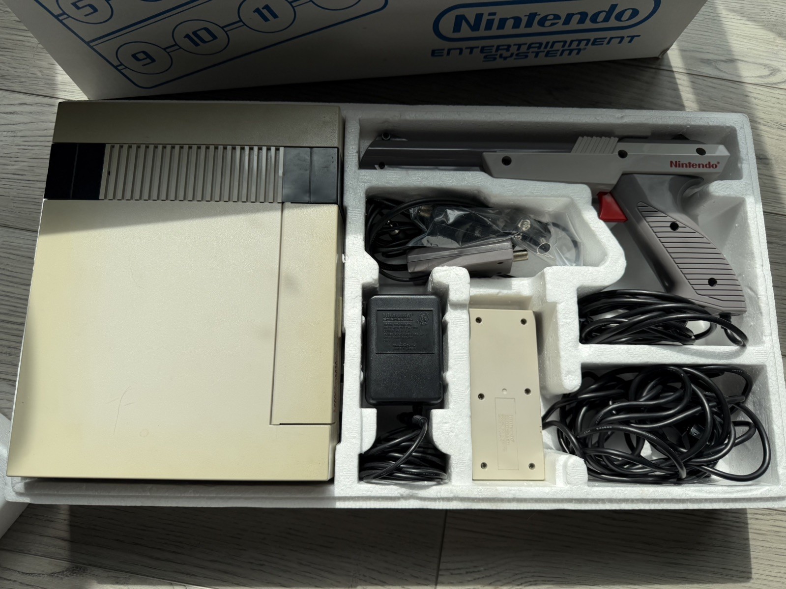 *NES Nintendo Entertainment System Power Set Complete In Box