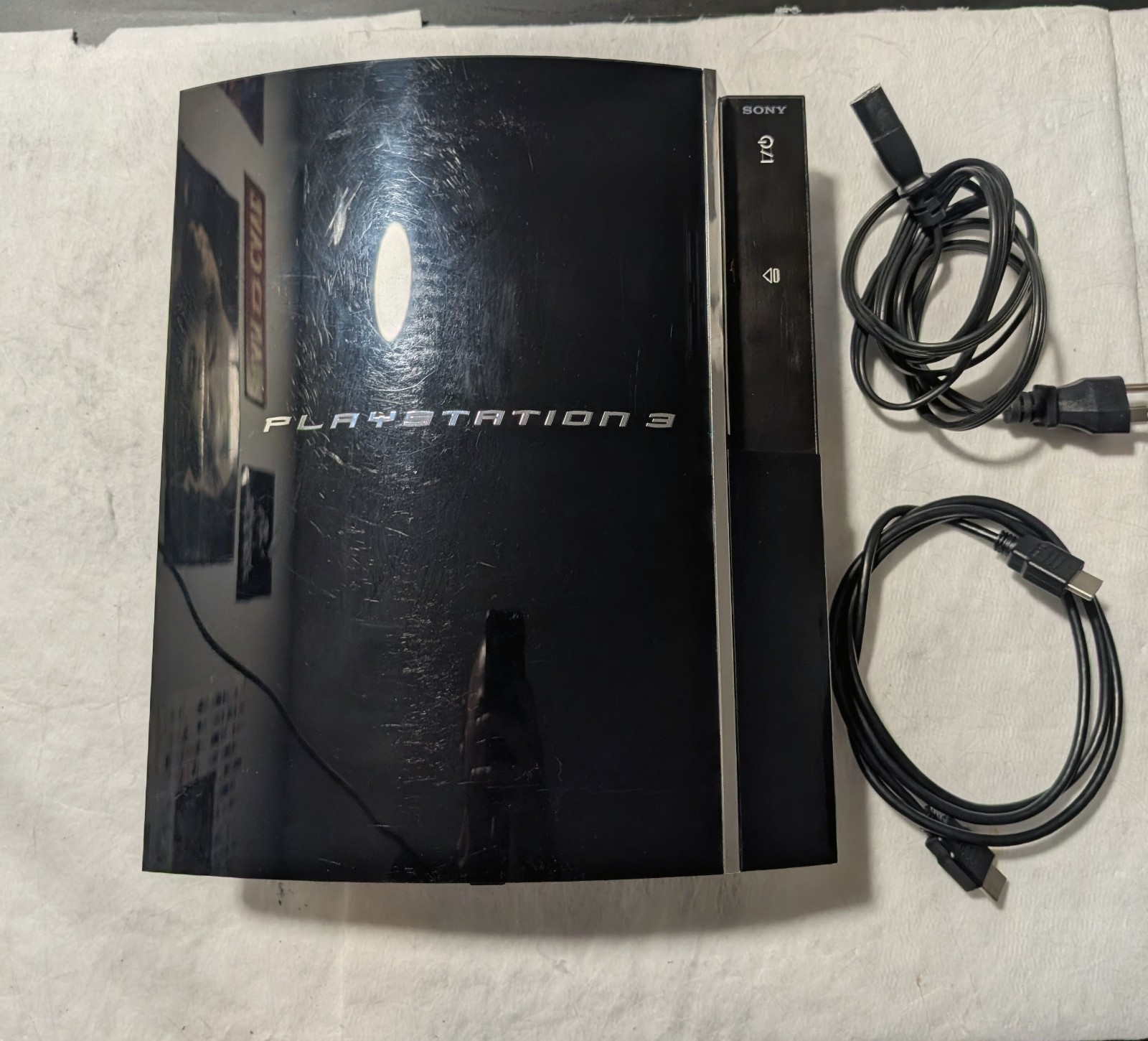 Sony PlayStation 3 PS3 PS2 PS1 – CECHA01 – WARRANTY STICKER – TESTED 60GB