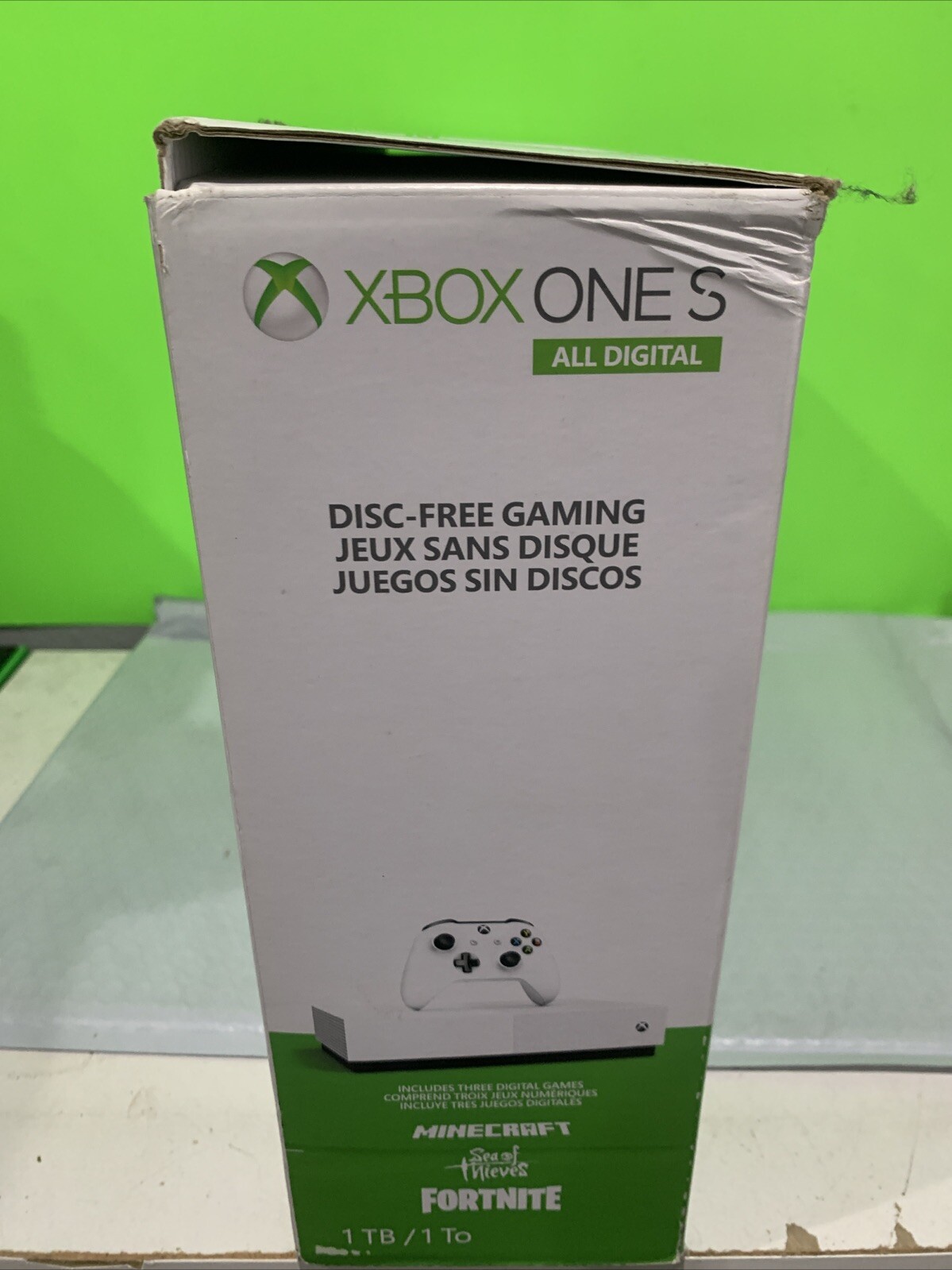 Microsoft Xbox One S All-Digital Edition 1TB Video Game Console No Code Incl