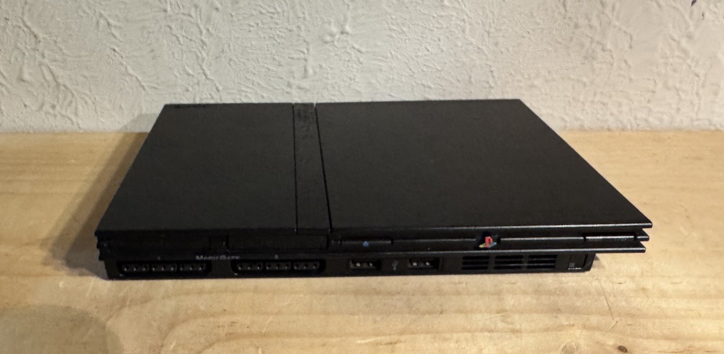 Sony PlayStation 2 Slim Home Console – Black Tested Works