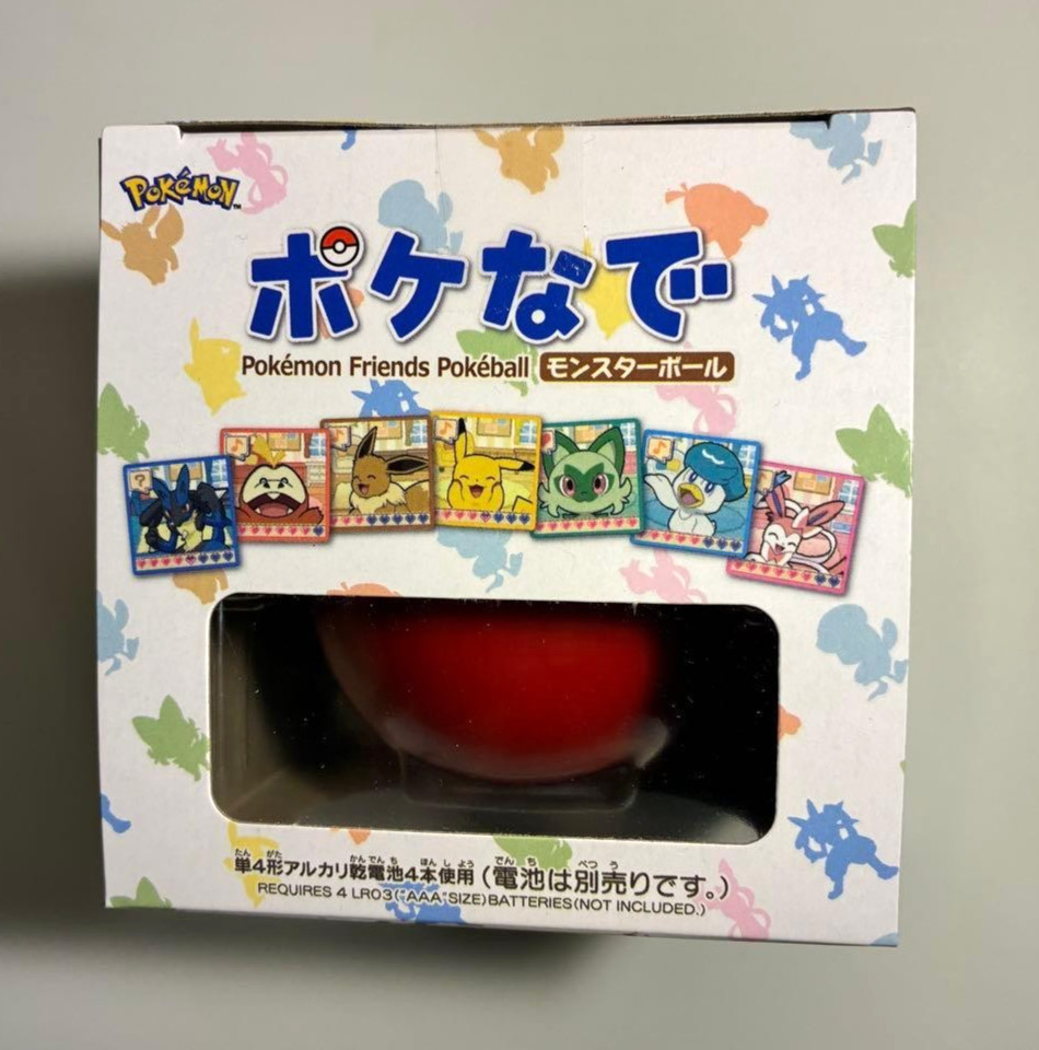 Takara Tomy TAKARATOMY Pokemon Poke-Nade Monster Ball English/Japanese New