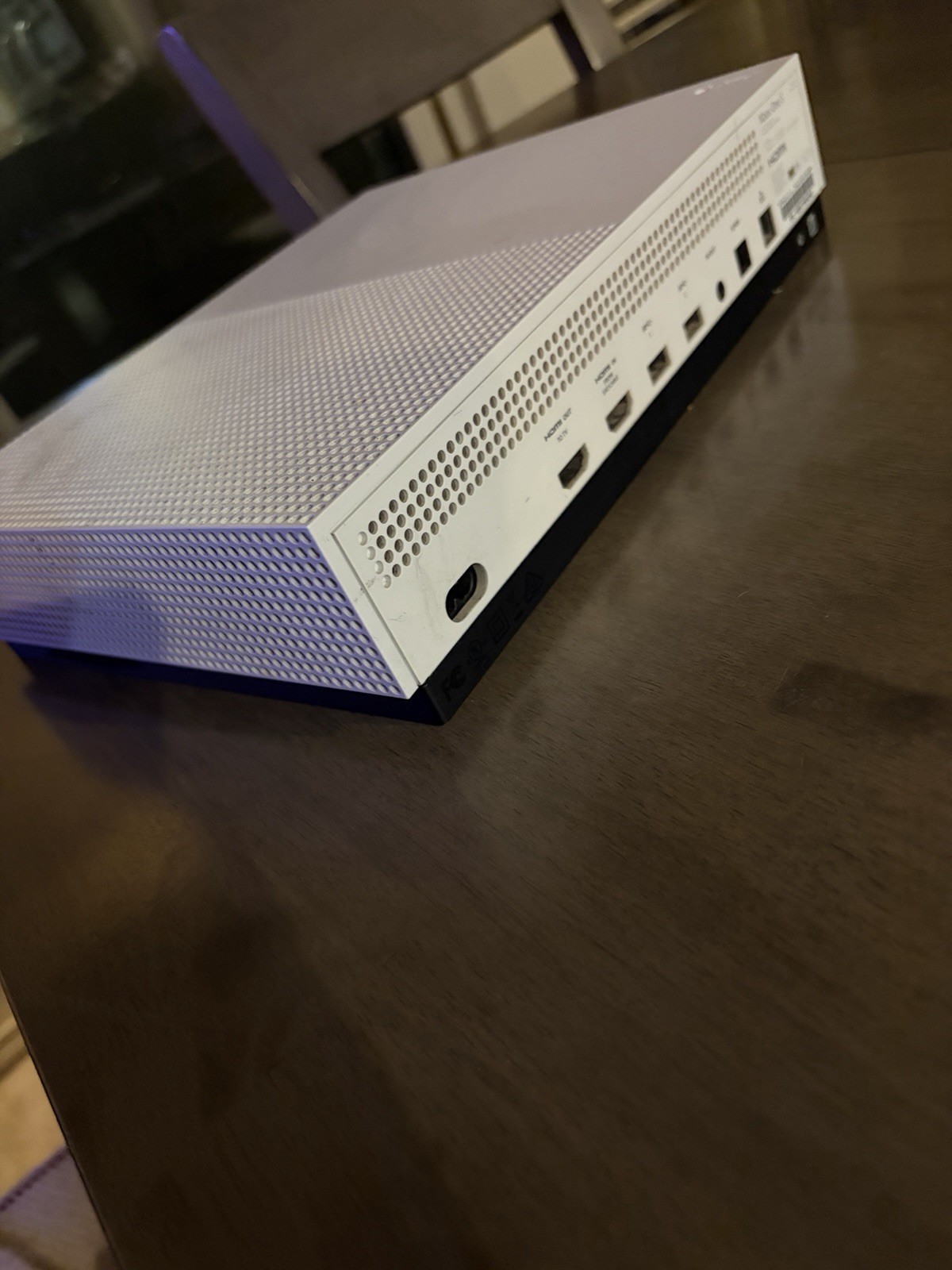 Microsoft Xbox One S White Home Console Wi-Fi HDMI USB-A Ethernet