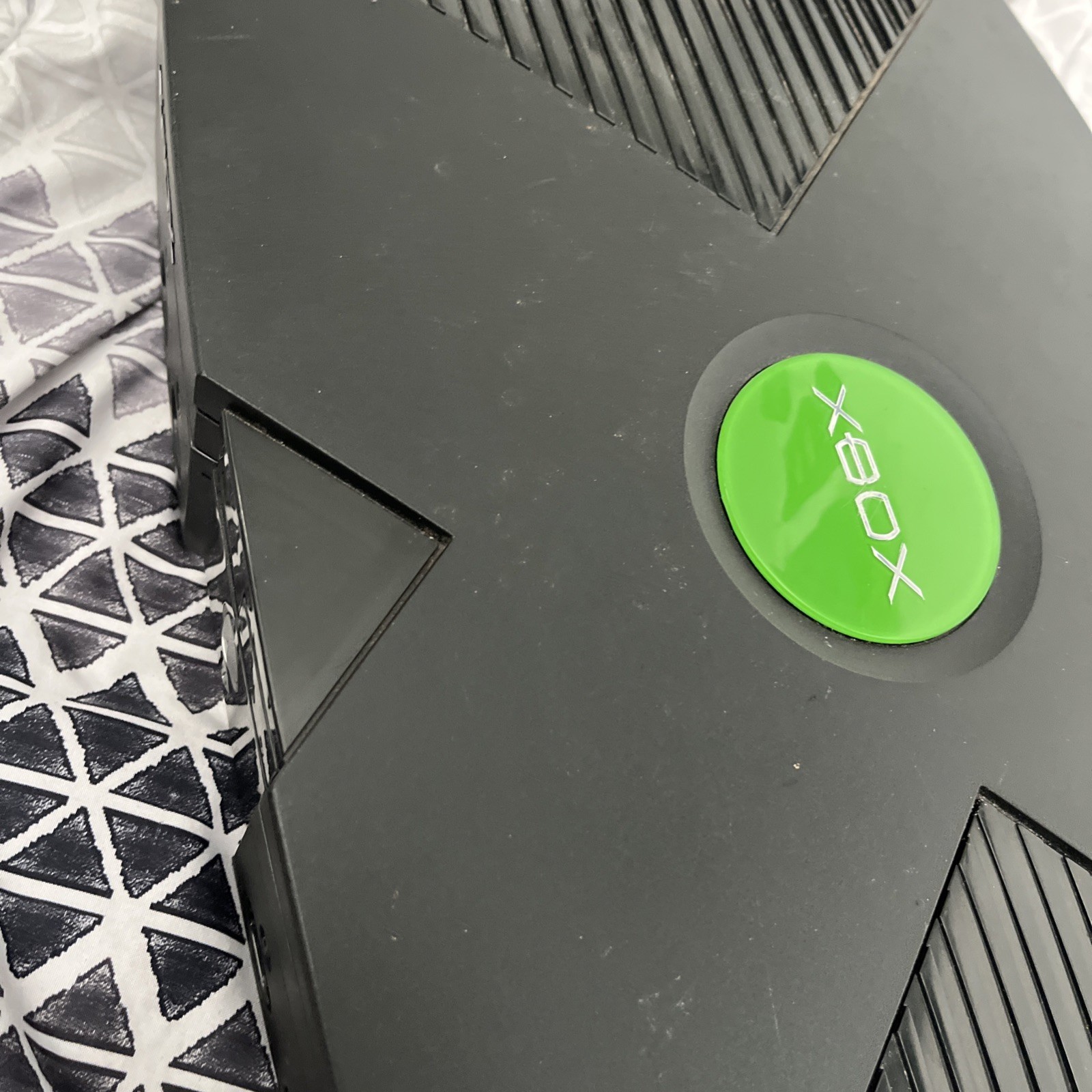 Original Microsoft XBOX Video Game Console Unit Only Untested