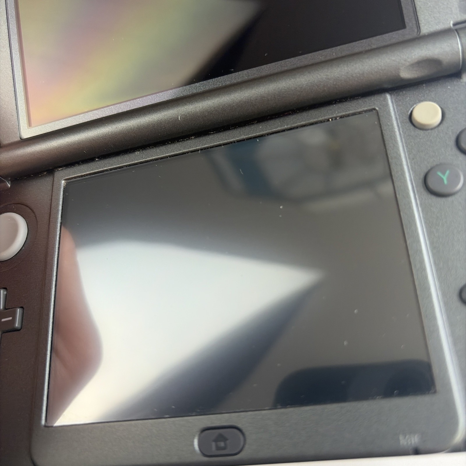 Clean! New Nintendo 3DS XL Gray Black Console Charger Stylus US Version
