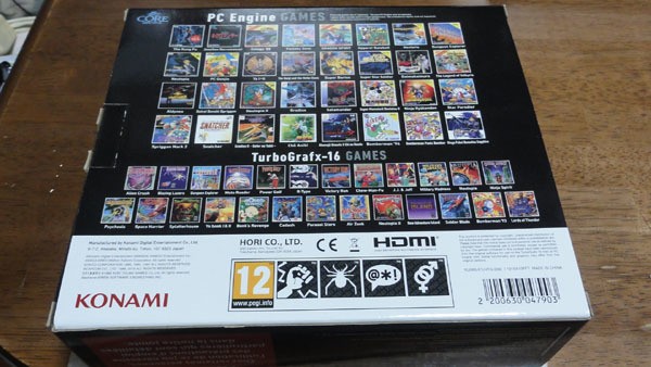 Rare PC Engine Mini Core Graphics Mini New Core Graphics Edition Black Japan